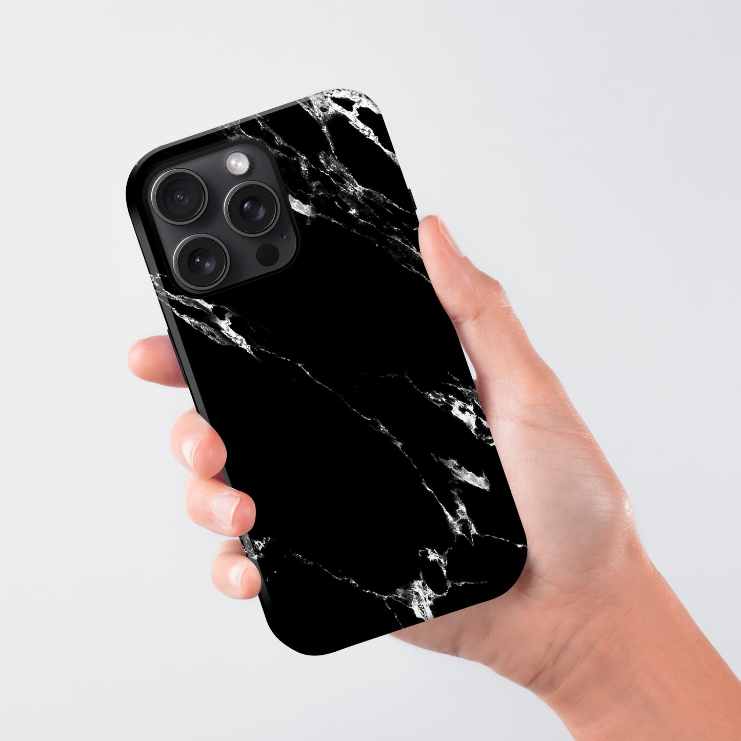Black Marble Custom Name Phone Case Phone Case