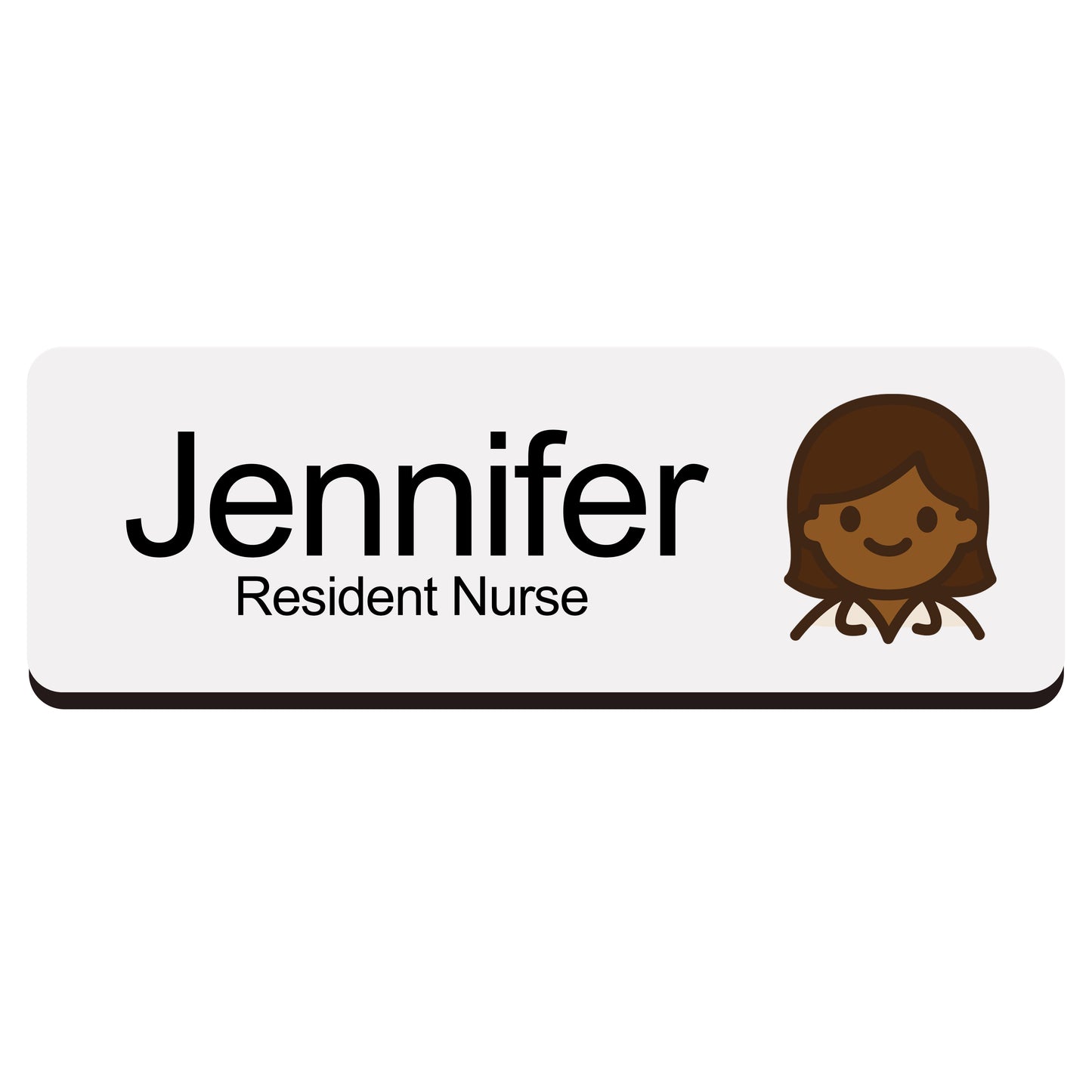 Custom Hospital Name Badge For Doctors & Nurses Nurse 6 Name Badge