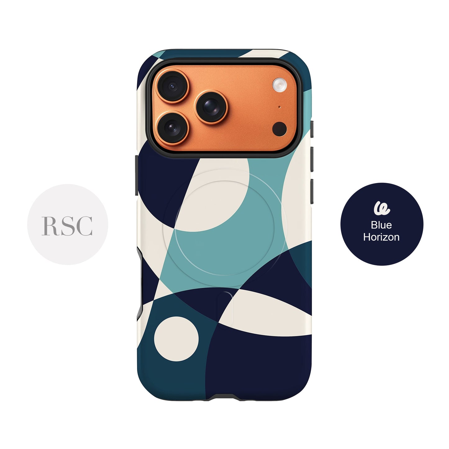 Blue Horizon Abstract Magsafe Case
