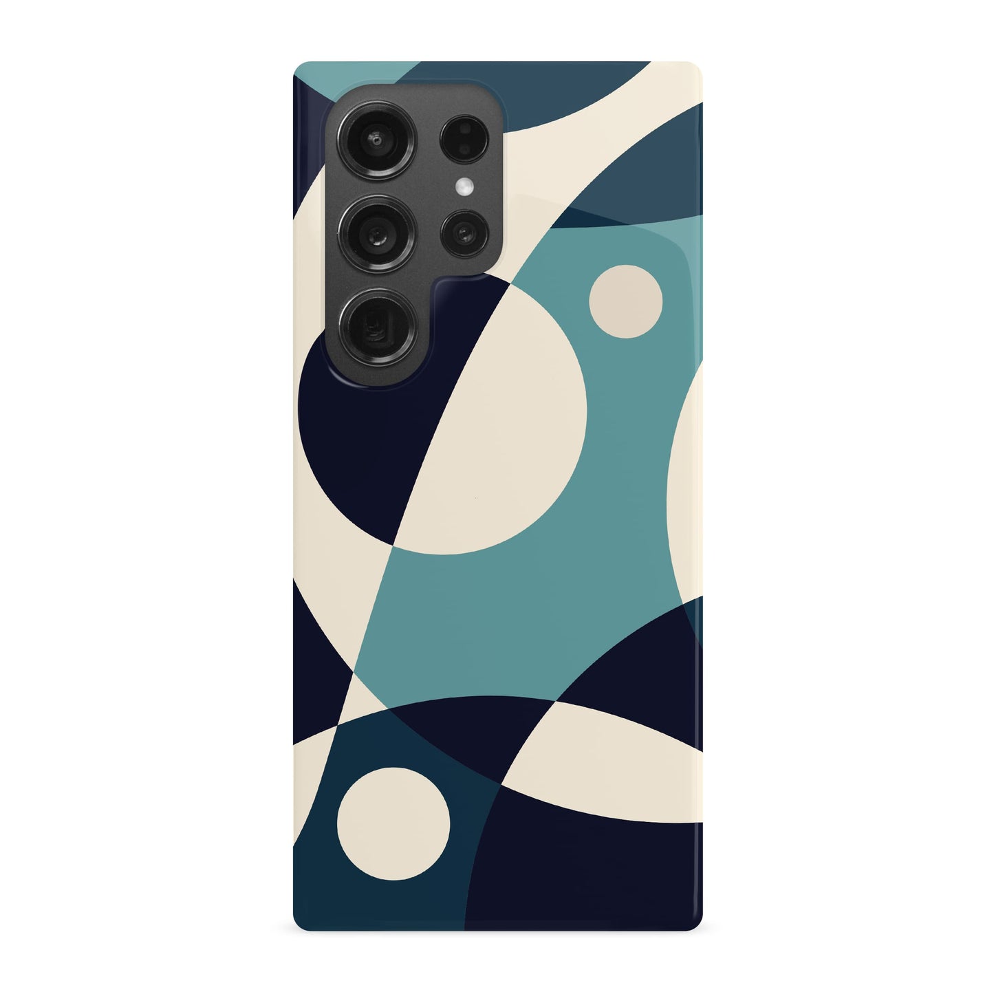 Blue Horizon Abstract Colour Block Case Phone Case