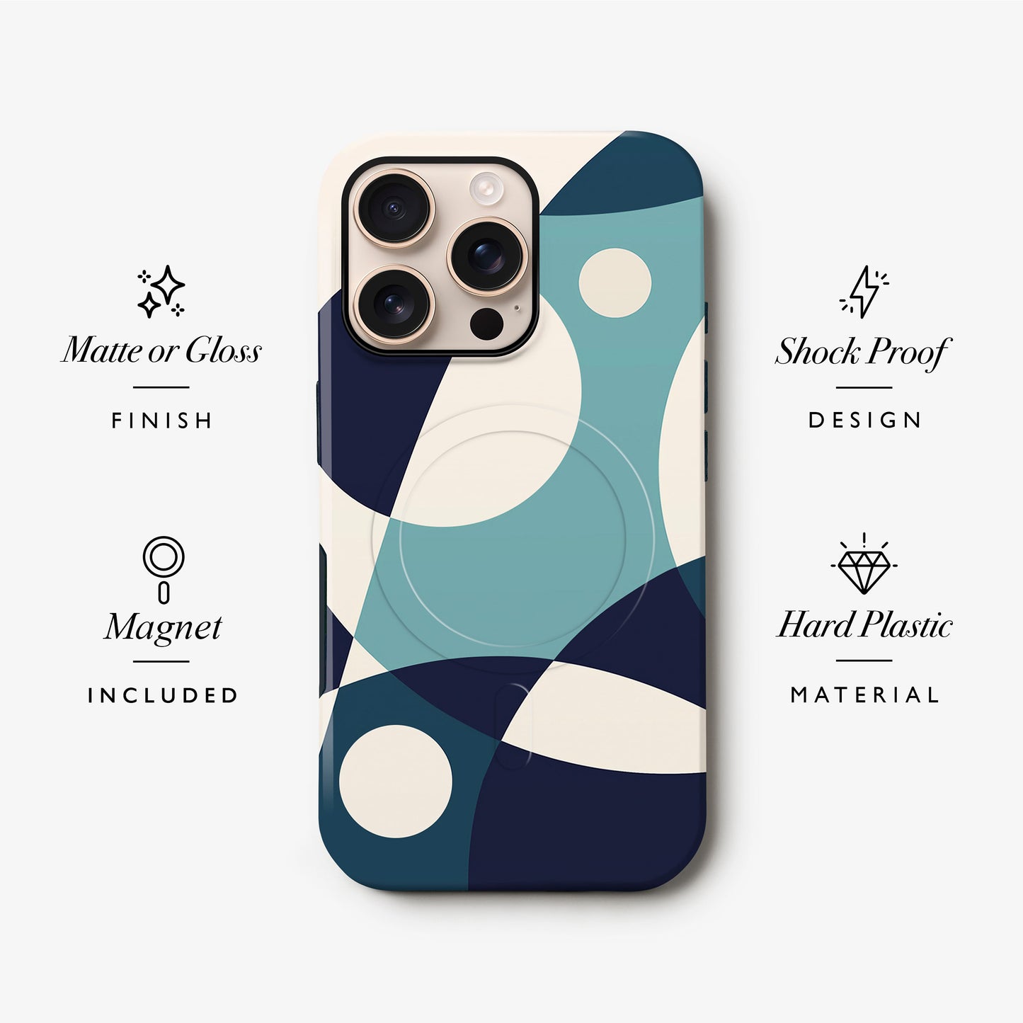 Blue Horizon Abstract Magsafe Case