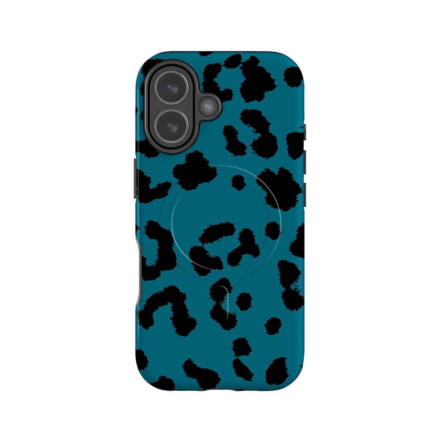 Blue Leopard Print Magsafe Case