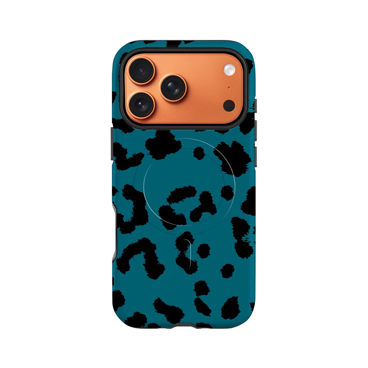 Blue Leopard Print Magsafe Case