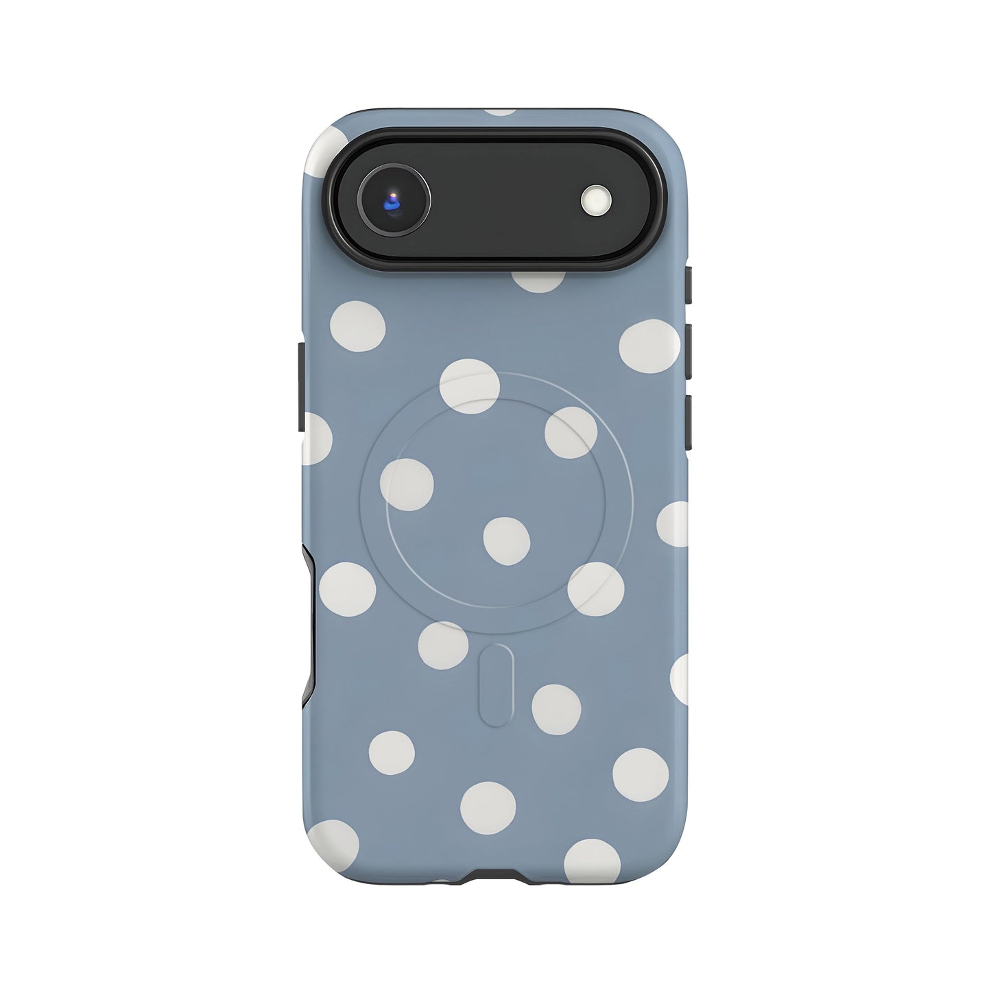 Muted Blue Polka Dot Magsafe Case
