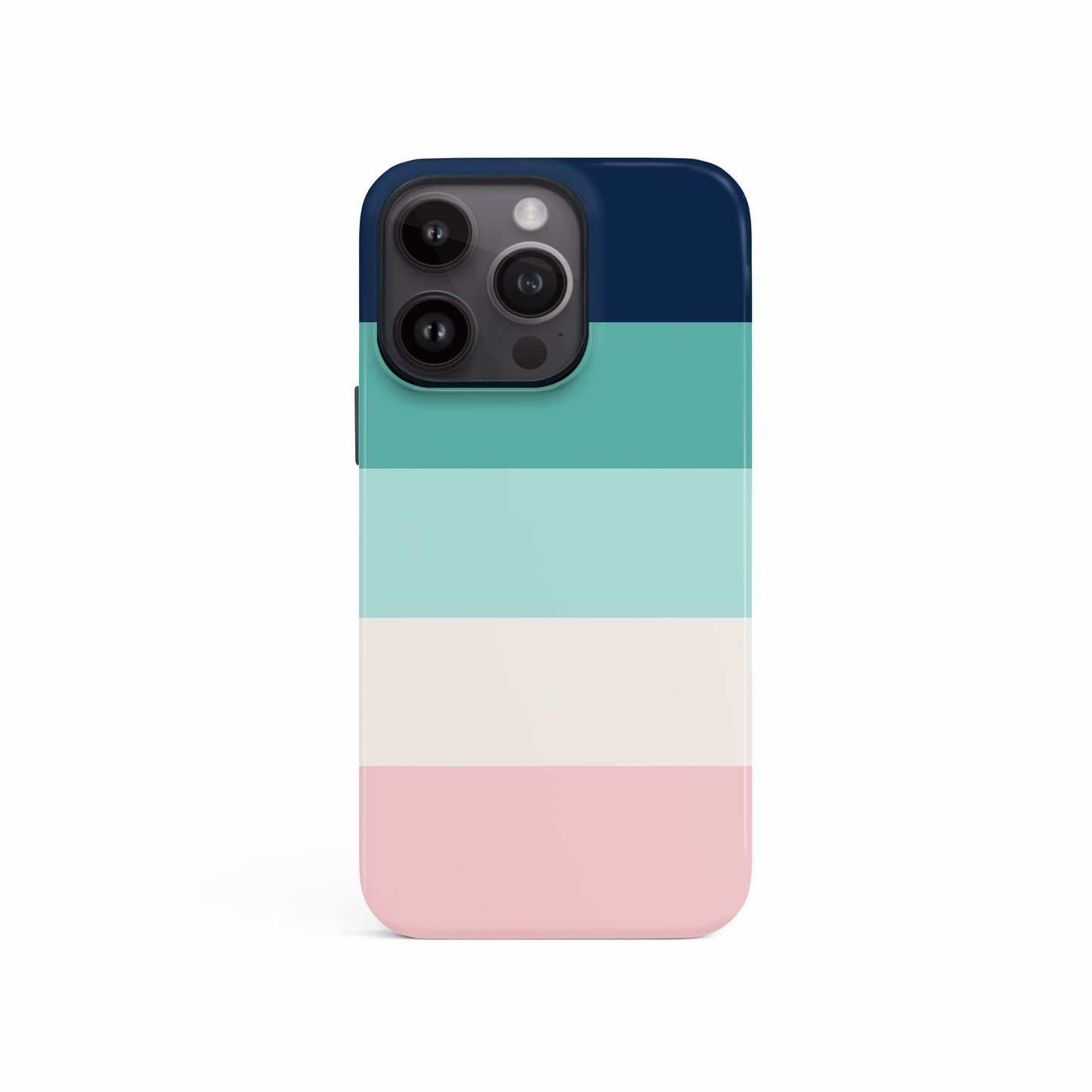 Blue and Pink Stripes Phone Case Phone Case