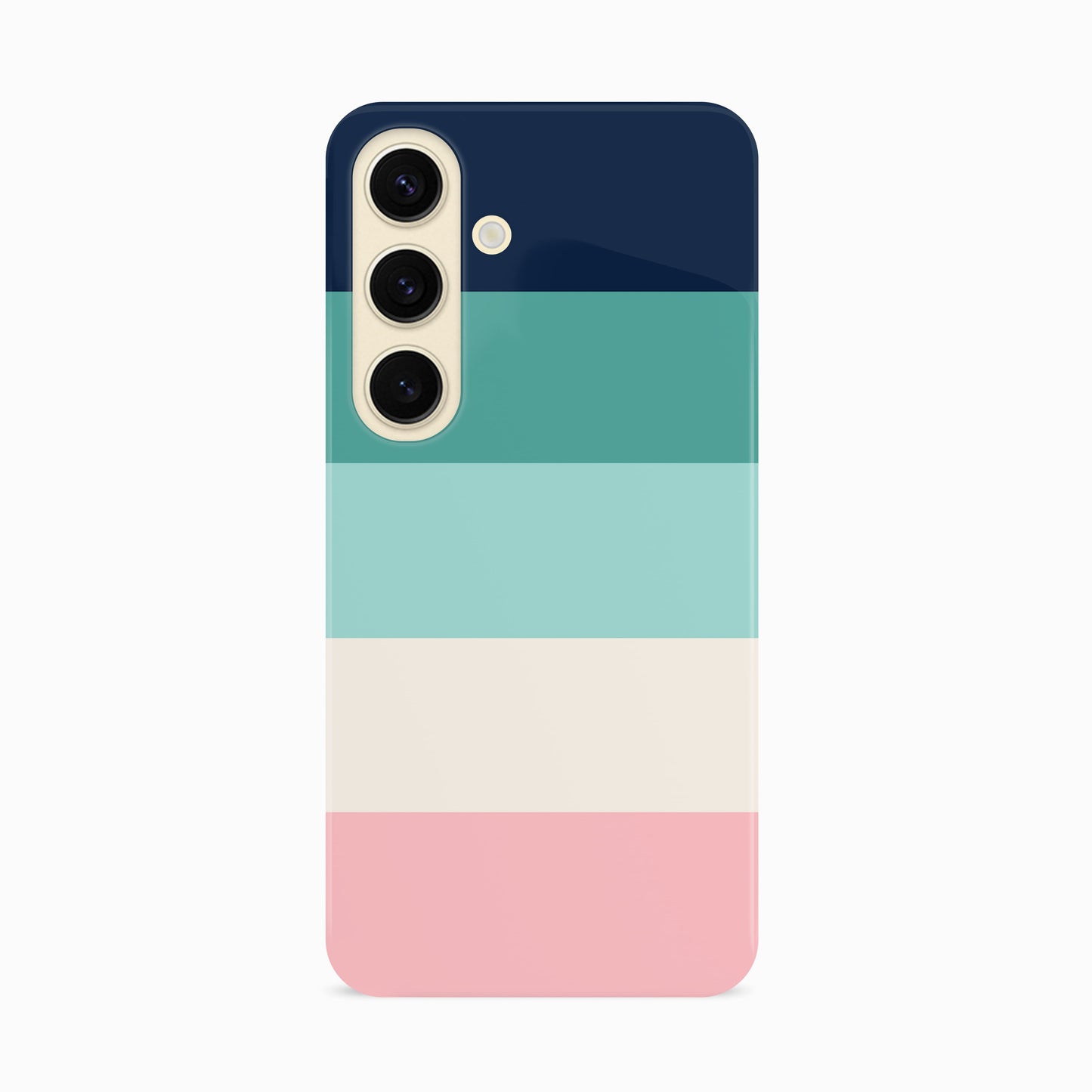 Blue and Pink Stripes Phone Case Phone Case