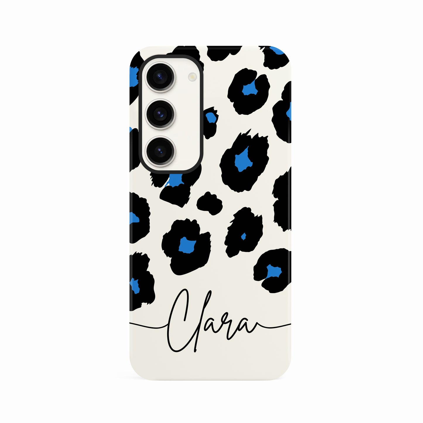 Custom Blue Leopard Spot Print Case Phone Case
