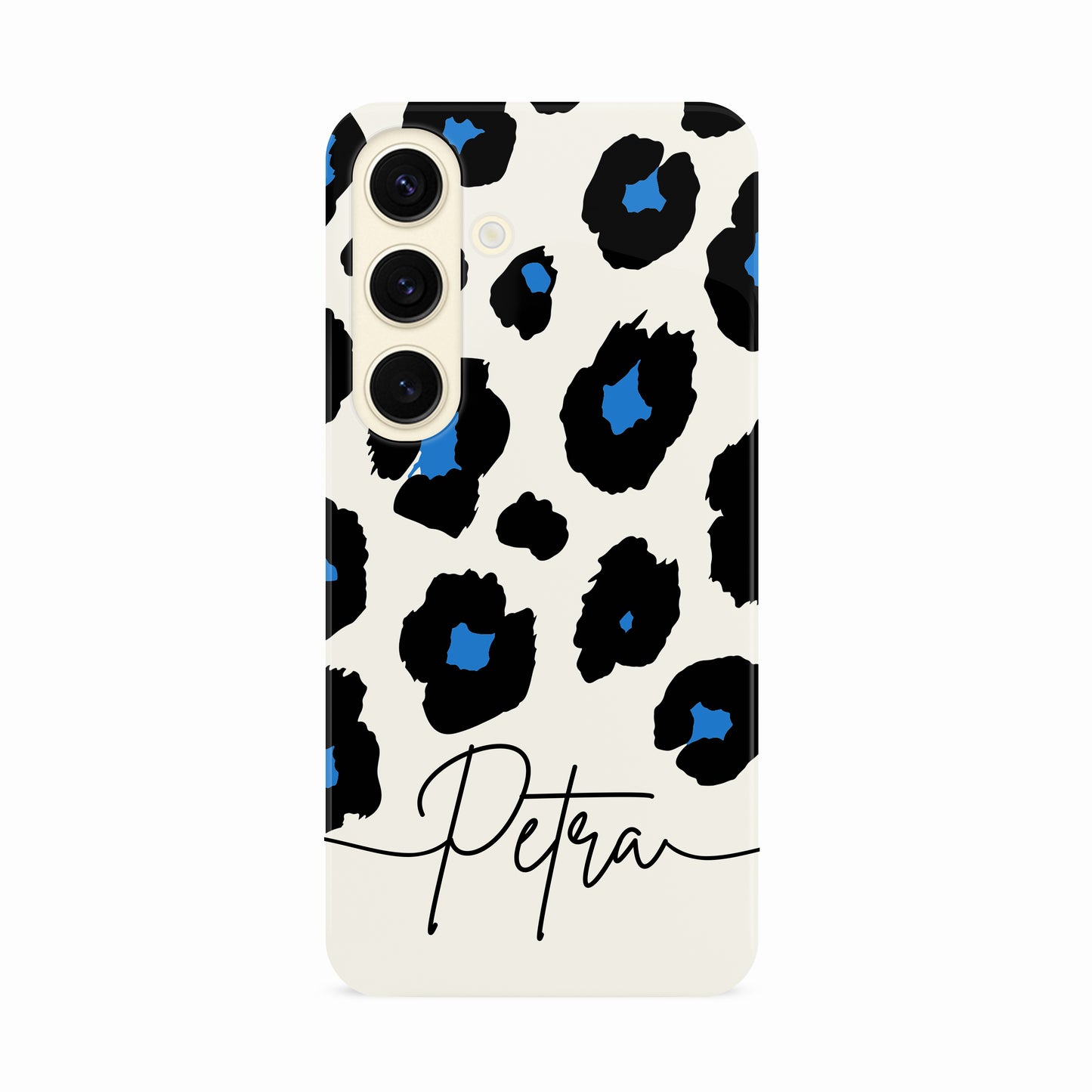 Custom Blue Leopard Spot Print Case Phone Case