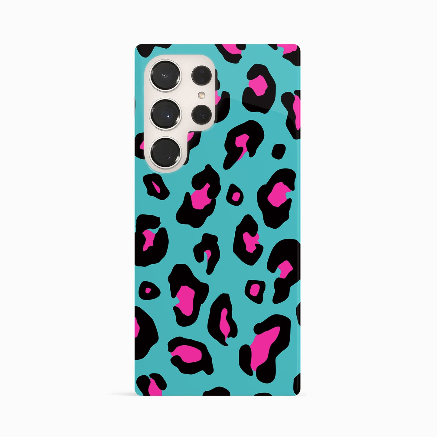 Blue and Pink Leopard Spots Case Phone Case