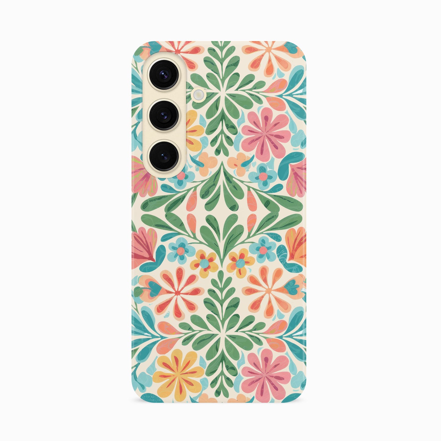 Colourful Boho Floral Print Case Phone Case