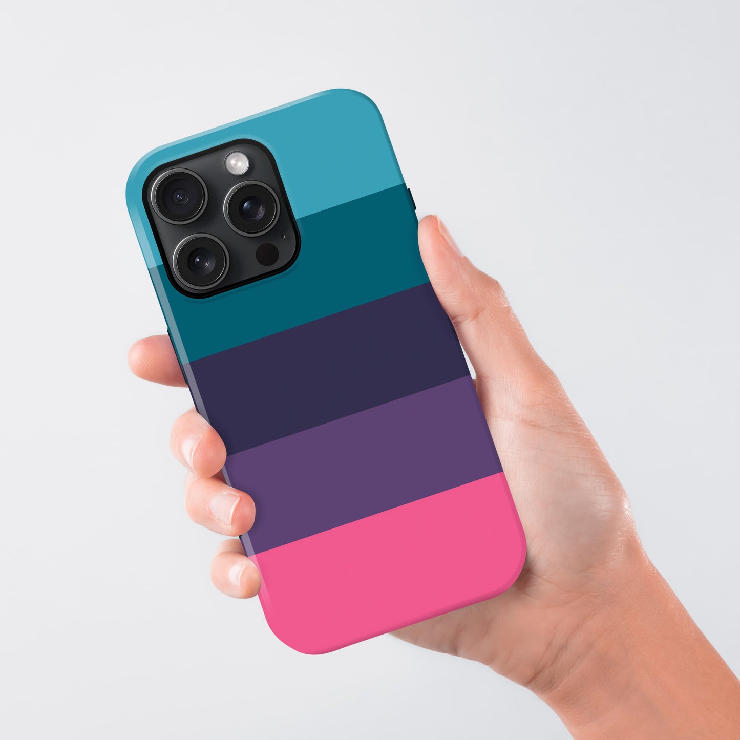 Personalised Colourful Stripes Phone Case Phone Case
