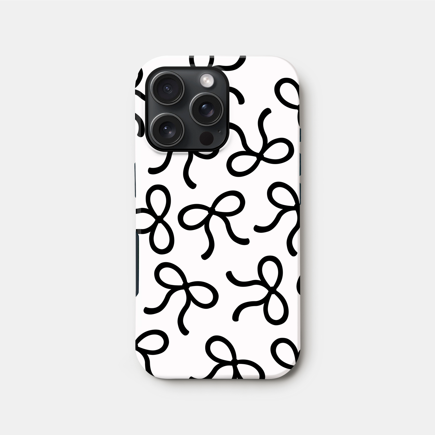 Bow Pattern Phone Case iPhone 16 Phone Case