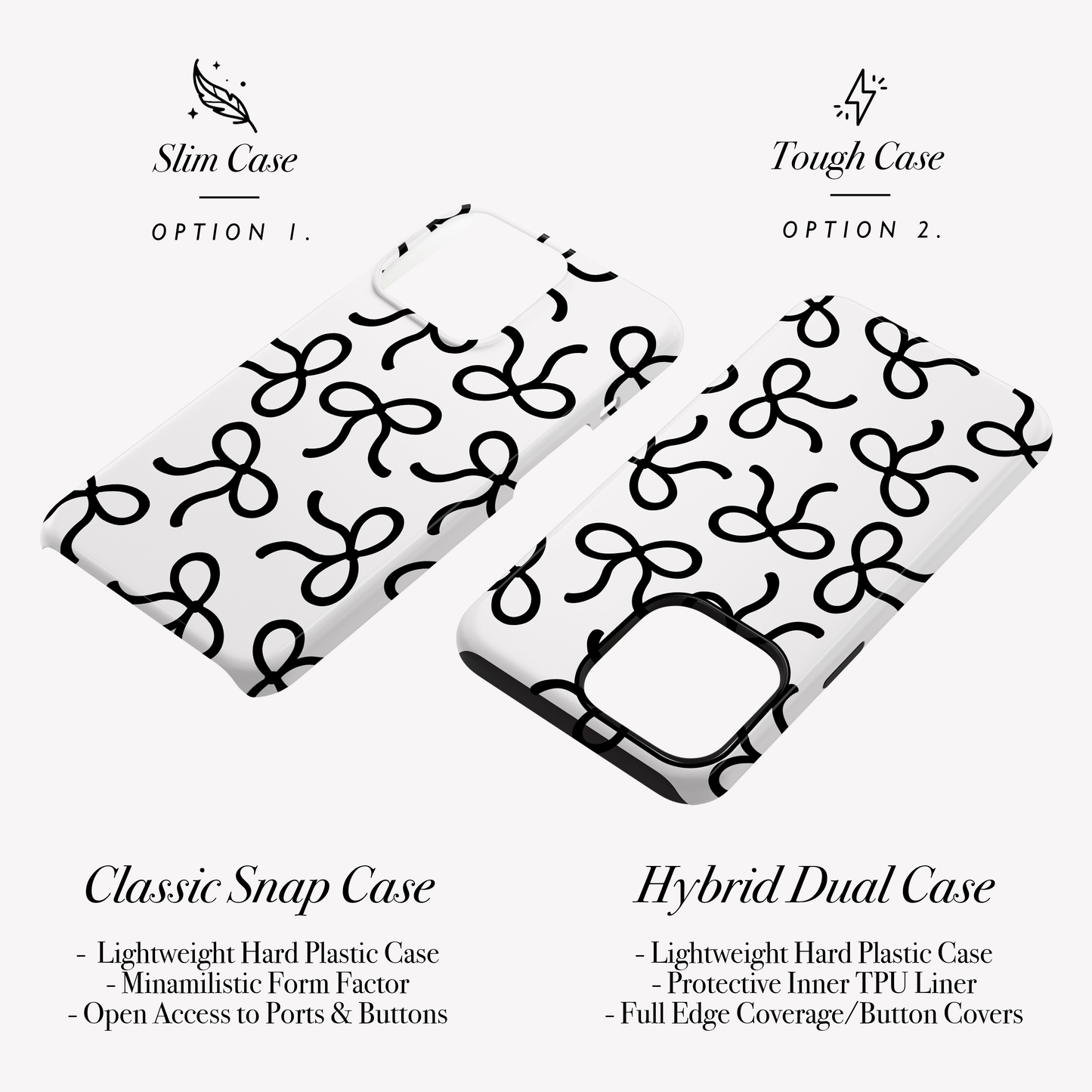 Bow Pattern Phone Case Phone Case
