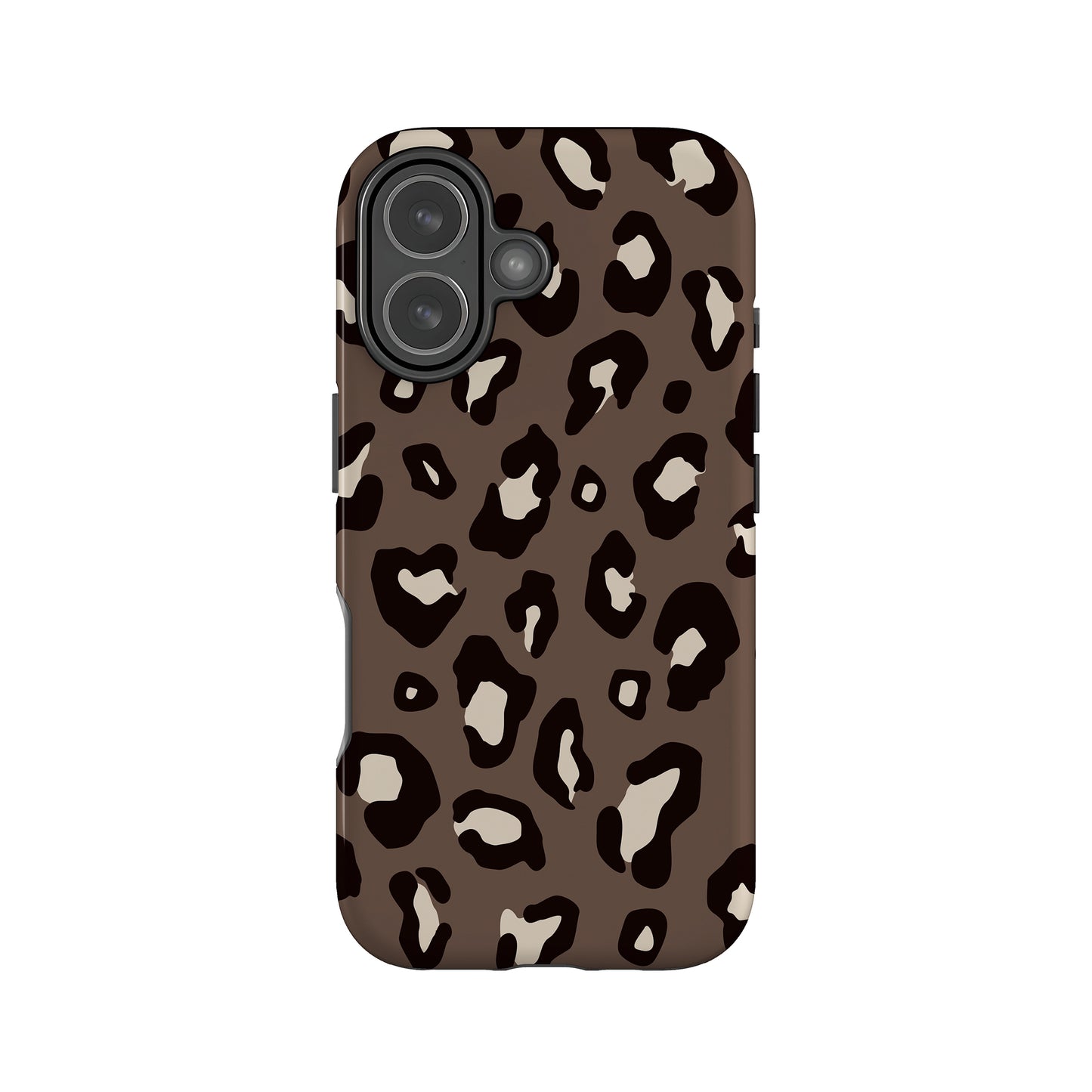 Chocolate Leopard Print Case