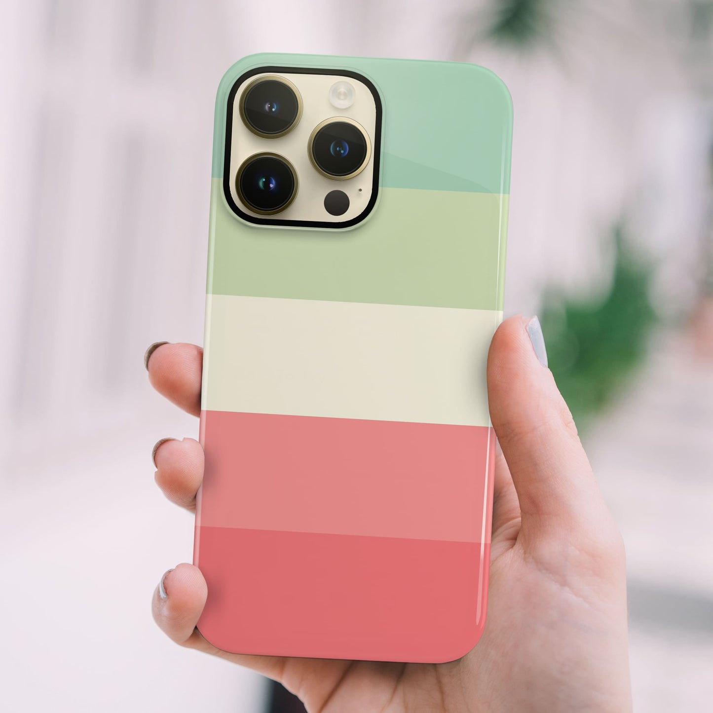 Bubble Gum Stripes Case Phone Case