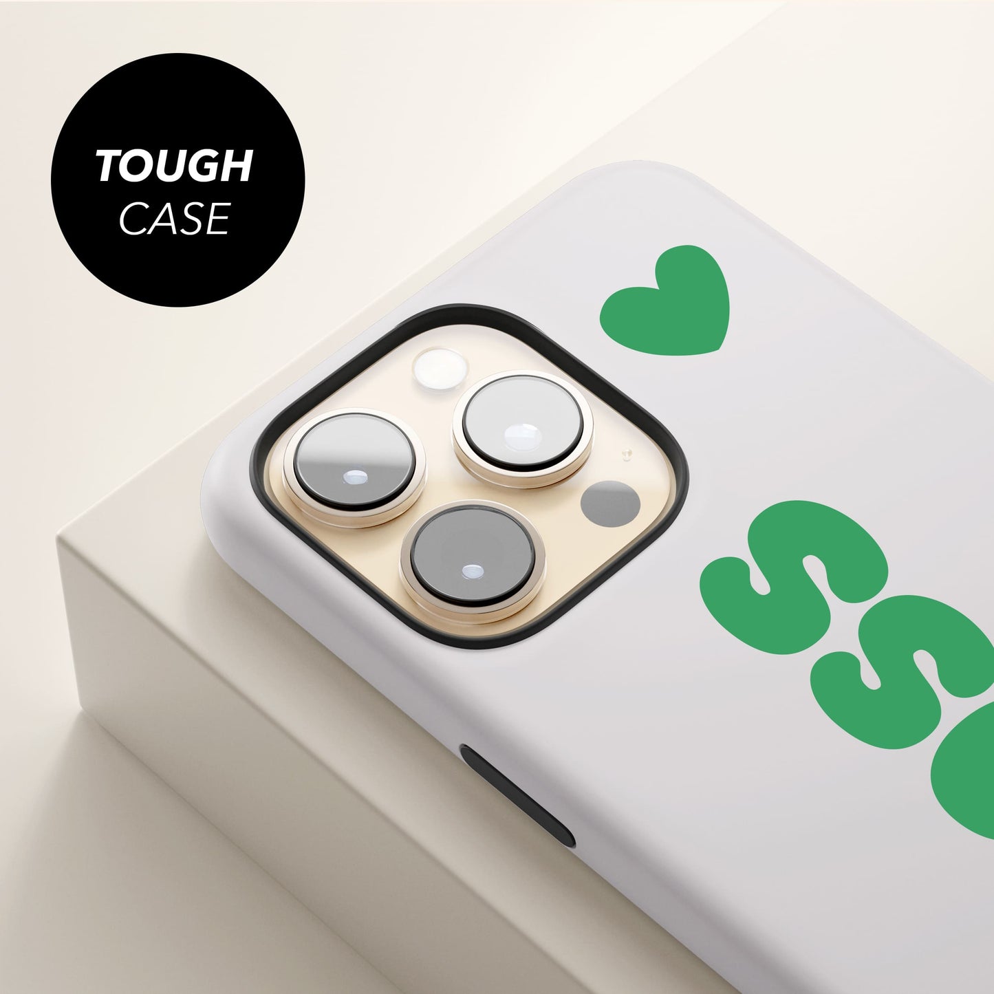 Colour Combo Bubble Name Phone Case Phone Case