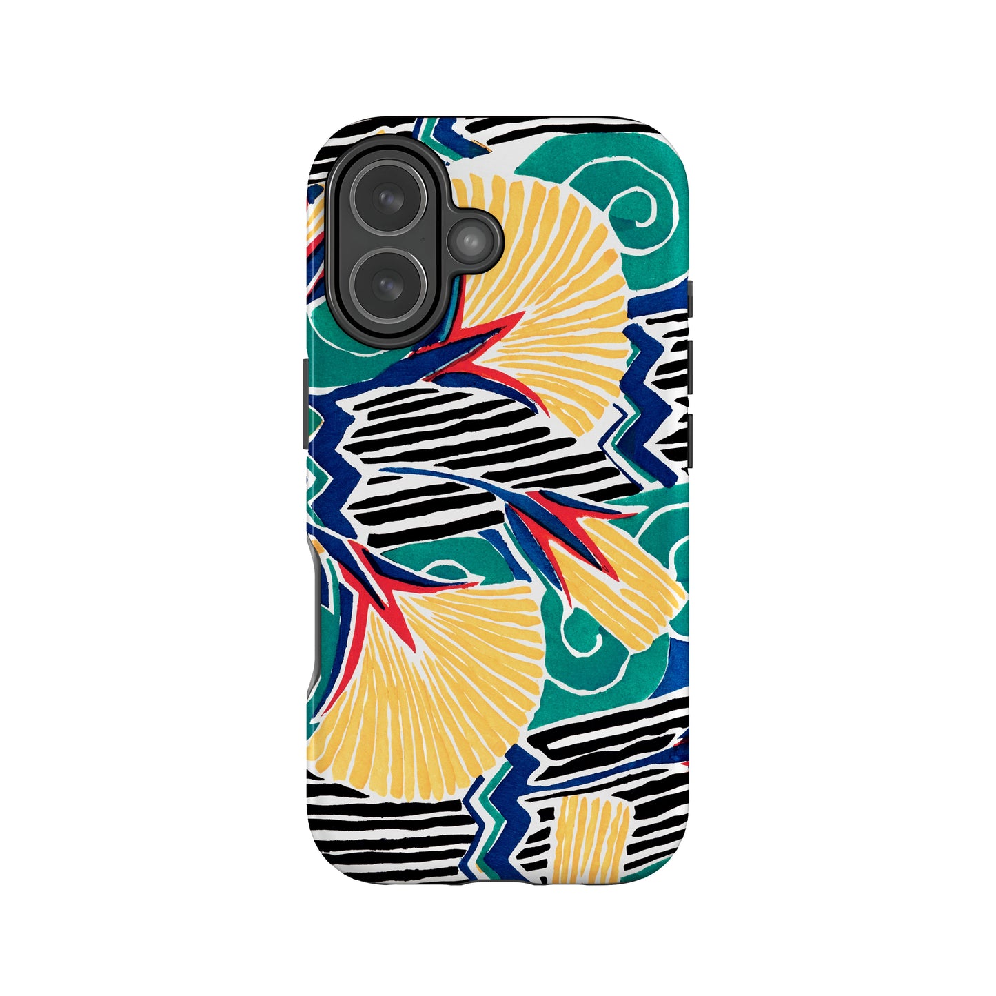 Retro Yellow Floral Case Phone Case