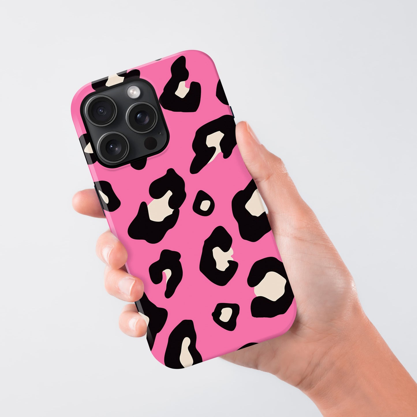 Pink Leopard Print Pattern Animal Spots Phone Case Phone Case