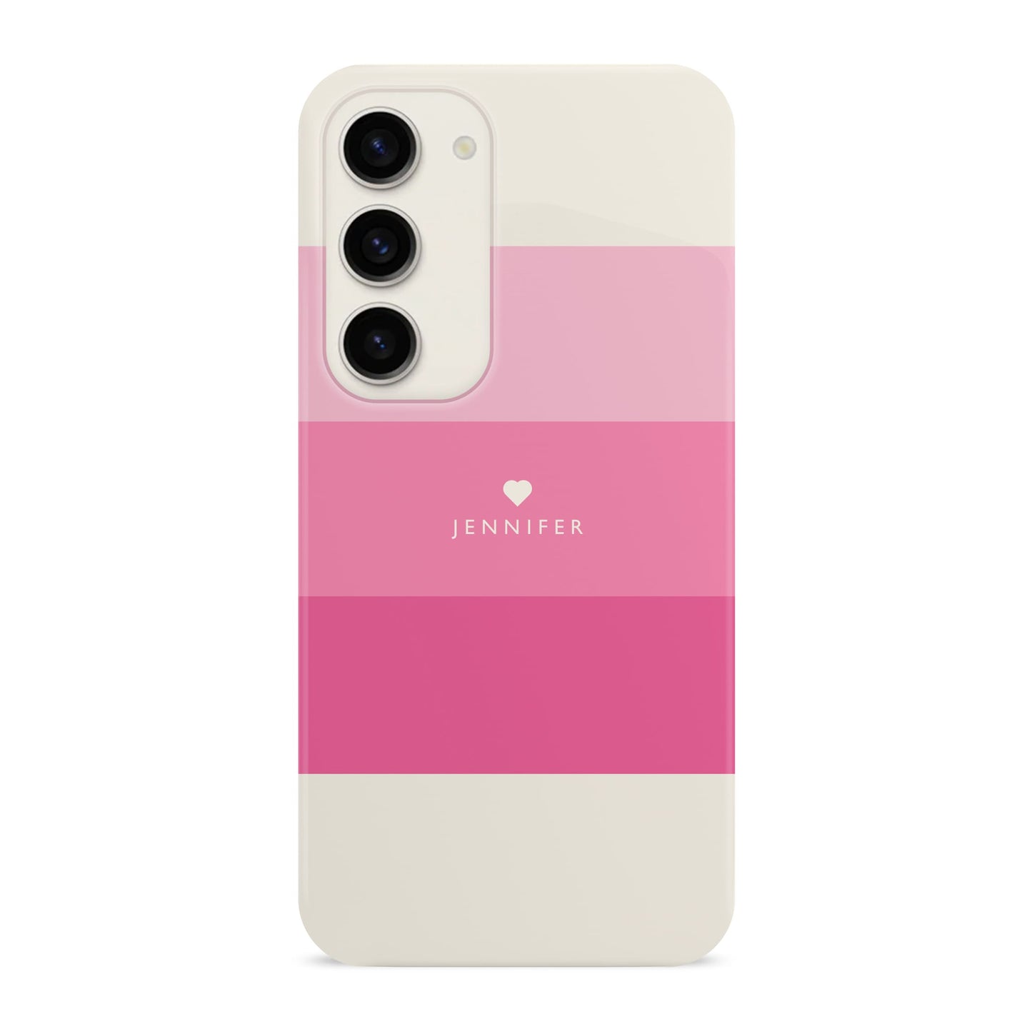 Pink Candy Stripe Custom Case Phone Case