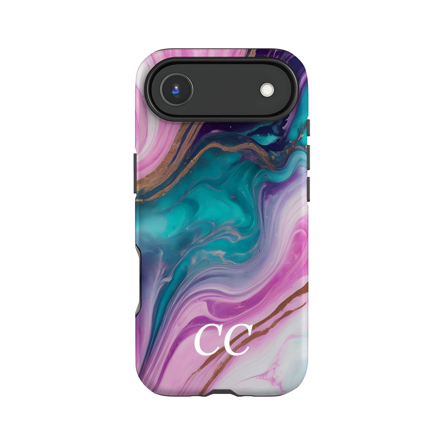 Candy Swirl Marble Personalised Phone Case iPhone 17 Air Phone Case