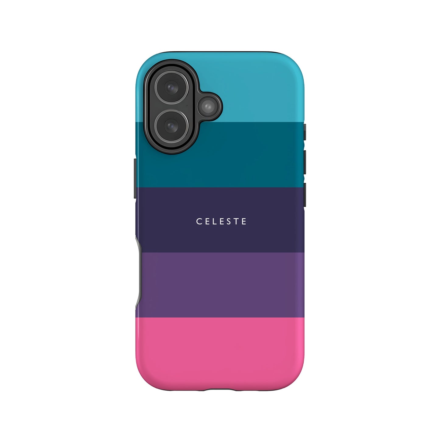 Personalised Colourful Stripes Phone Case iPhone 17 Phone Case