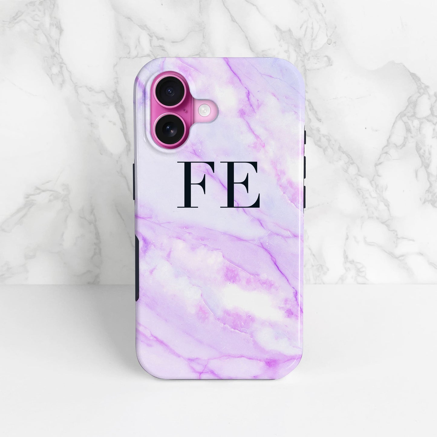 Purple Sky Marble Phone Case iPhone 16 Phone Case