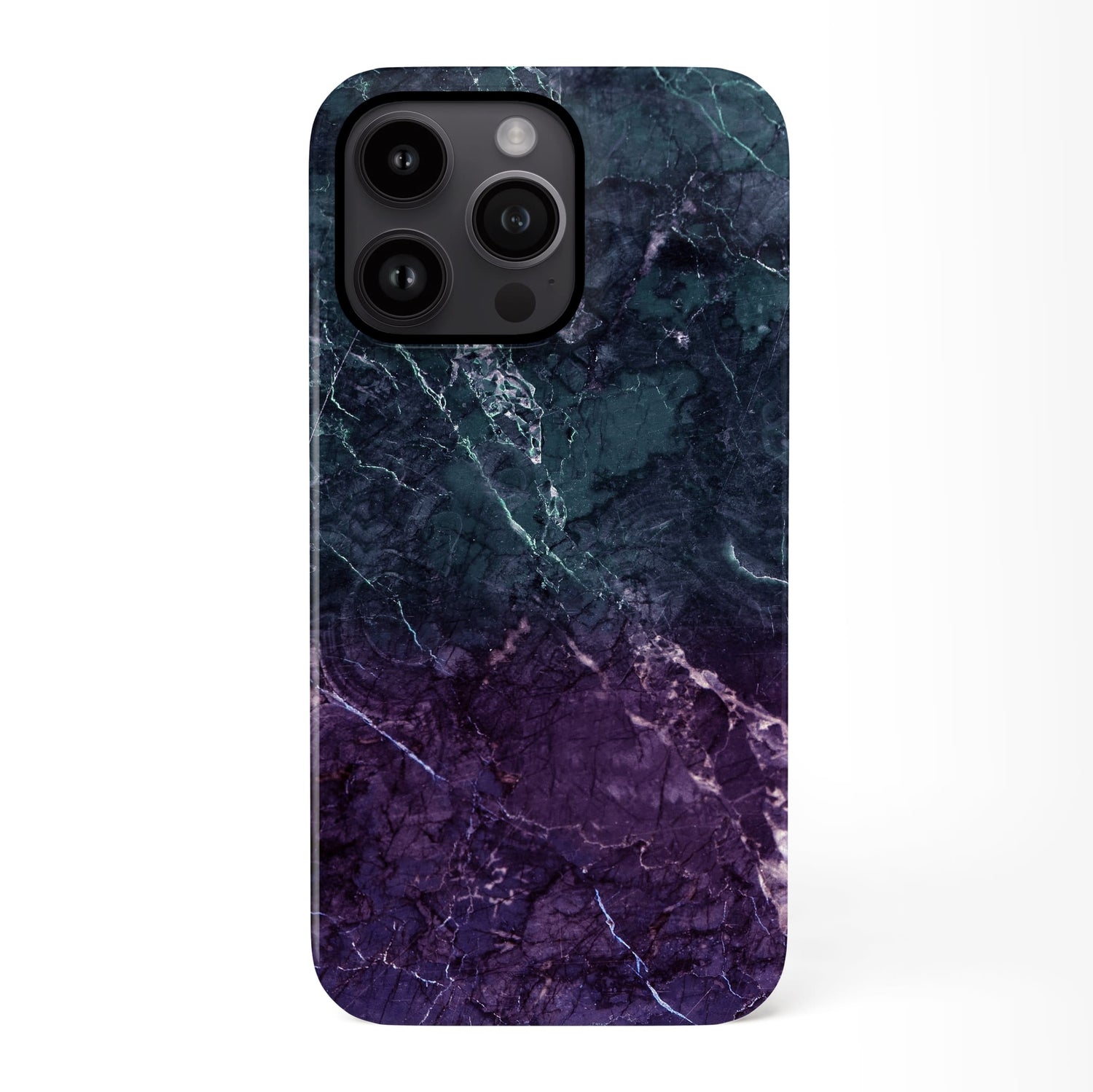 Dark Chaos Marble Print Case iPhone 16 Pro Phone Case