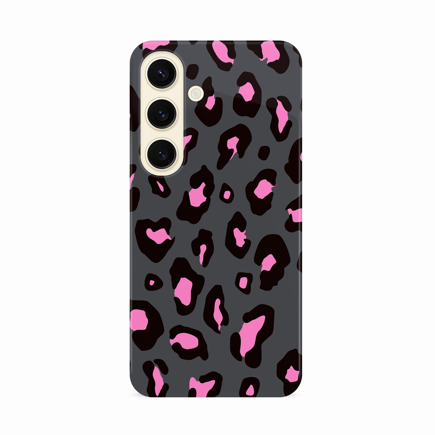 Pink Charcoal Leopard Print Case Phone Case