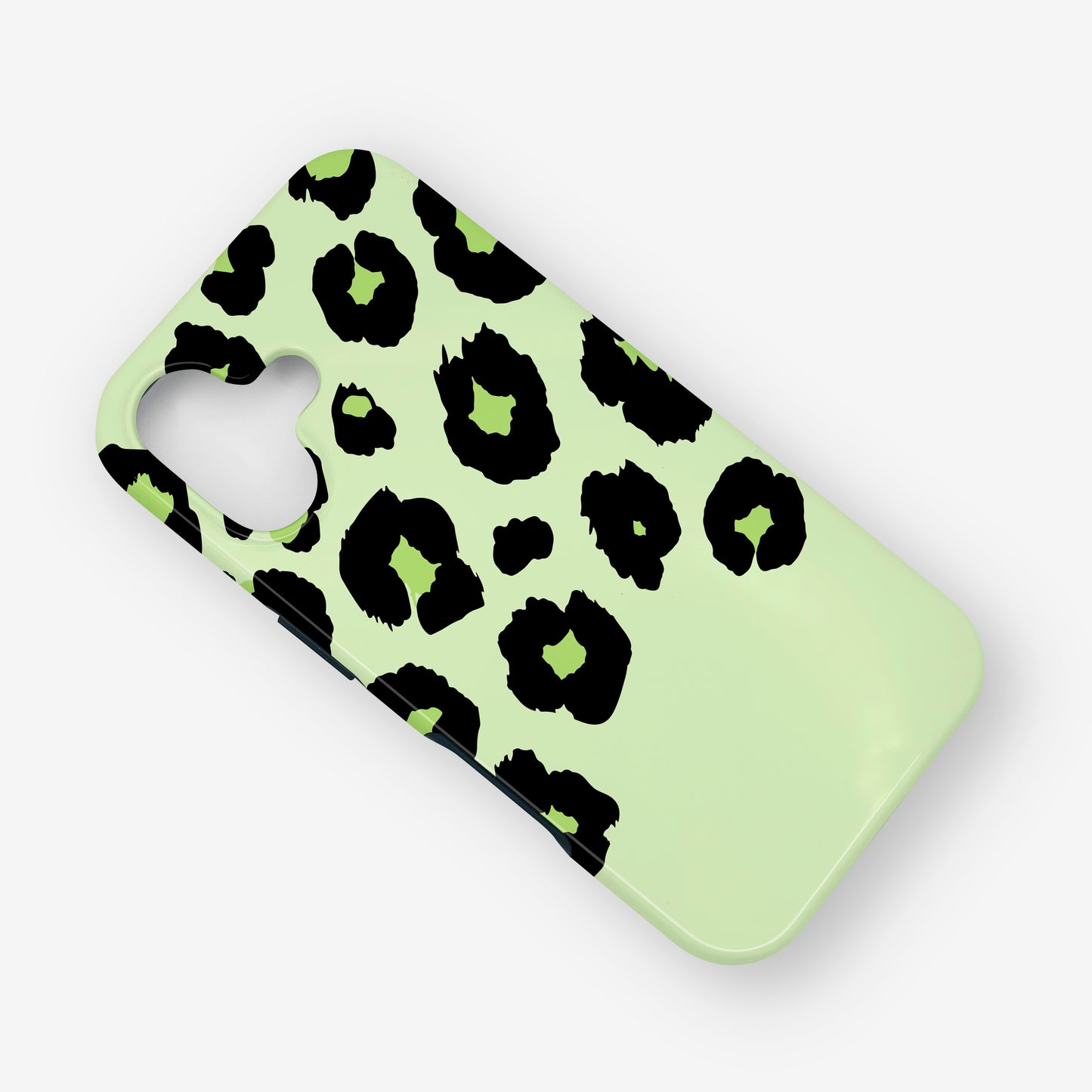 Citrus Green Custom leopard Print Case Phone Case