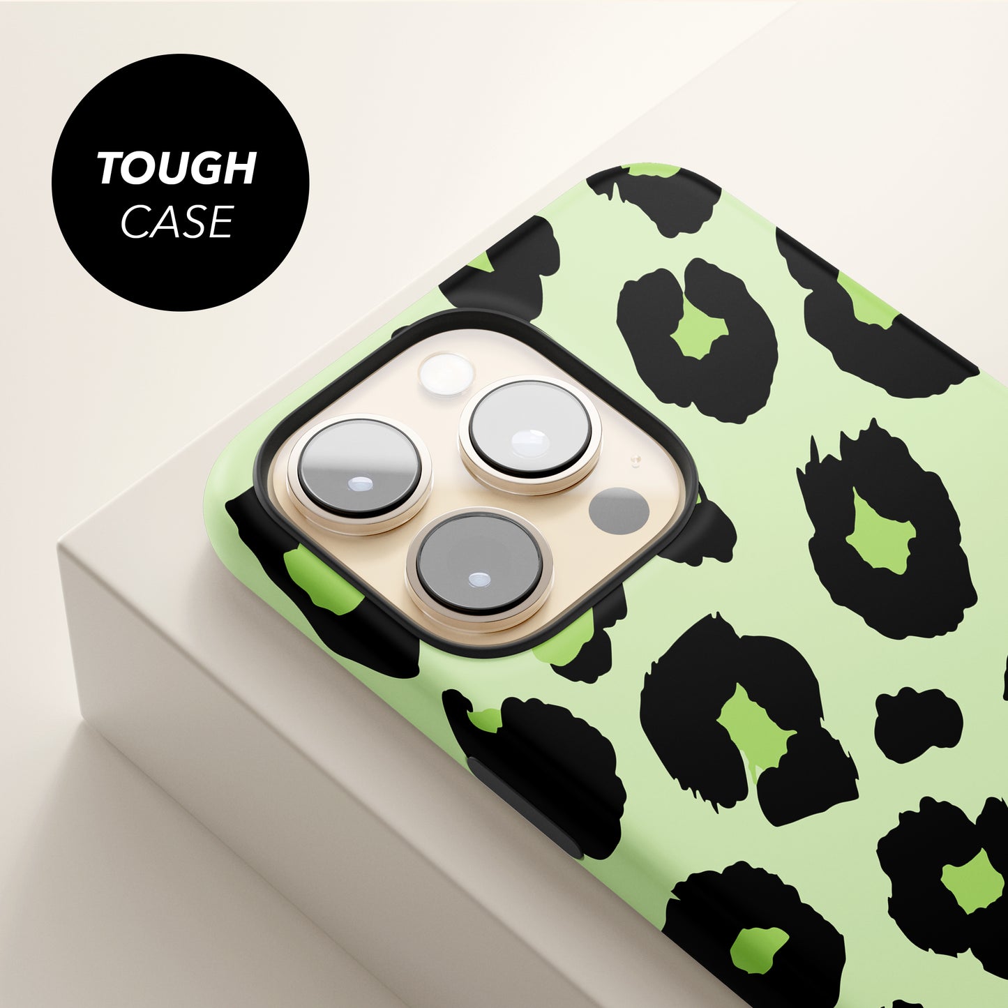 Citrus Green Custom leopard Print Case Phone Case