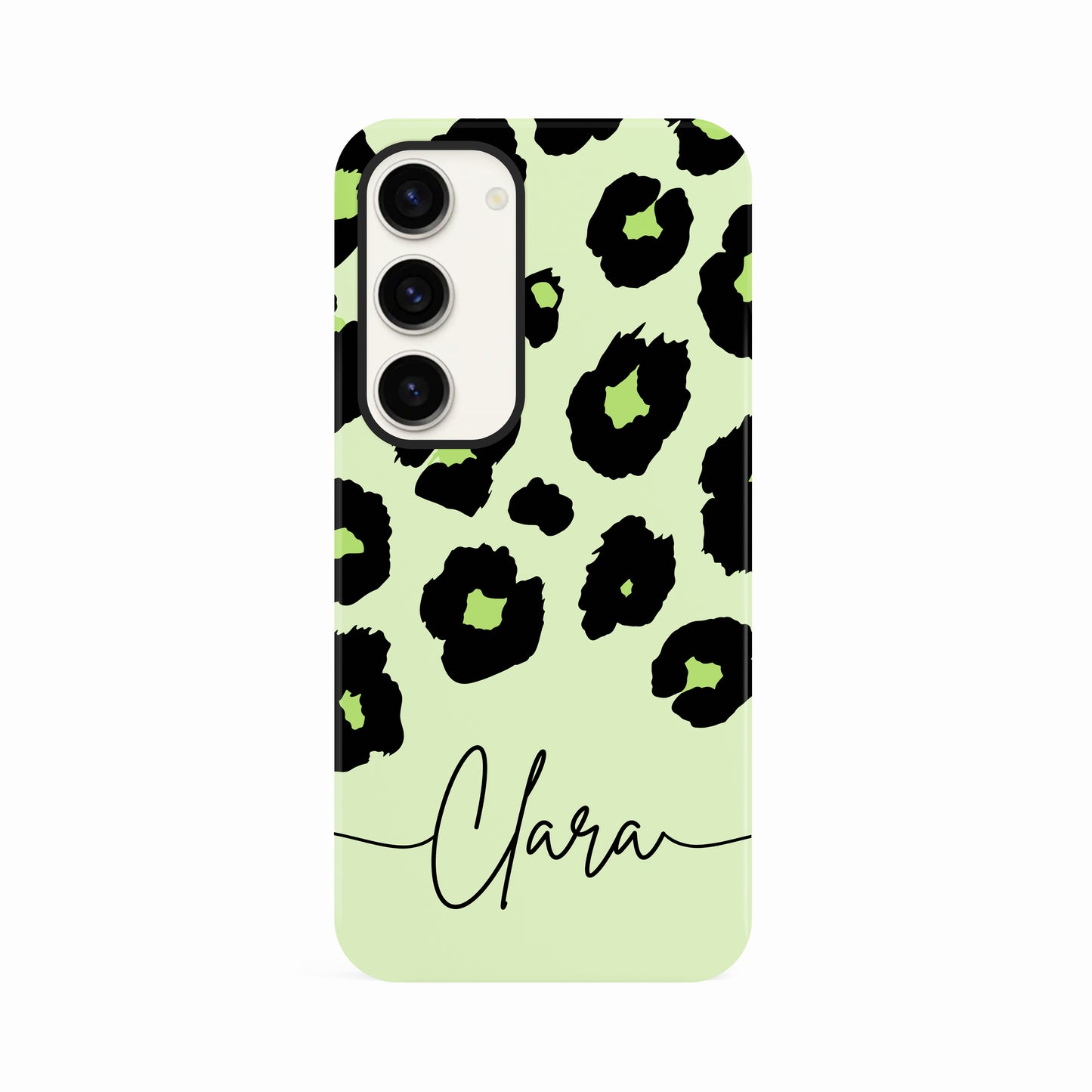 Citrus Green Custom leopard Print Case Phone Case