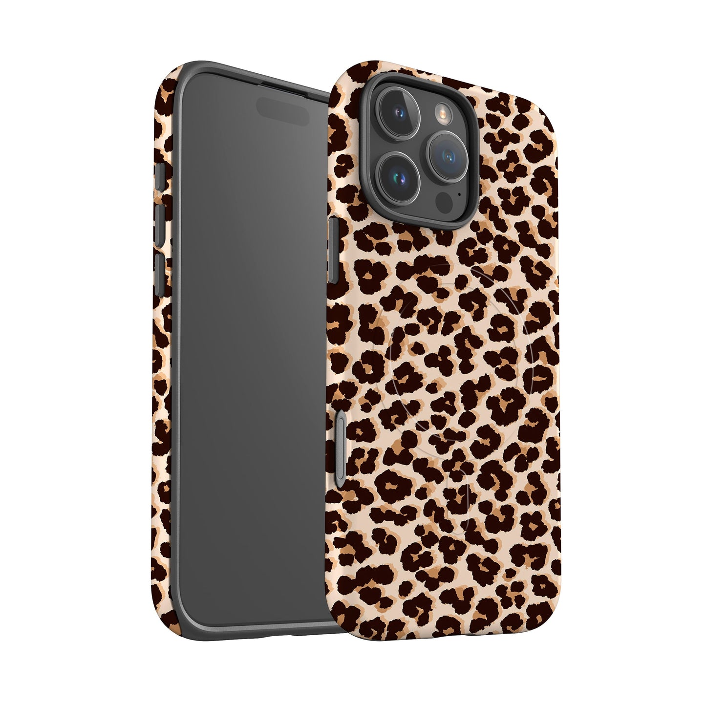 Brown Leopard Print Magsafe Case