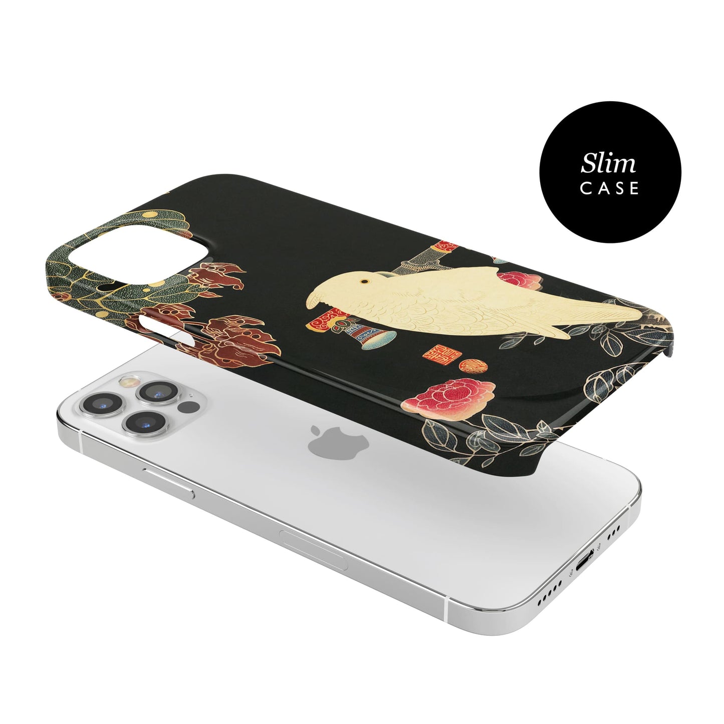 Cockatoo Vintage Bird Print Case Phone Case