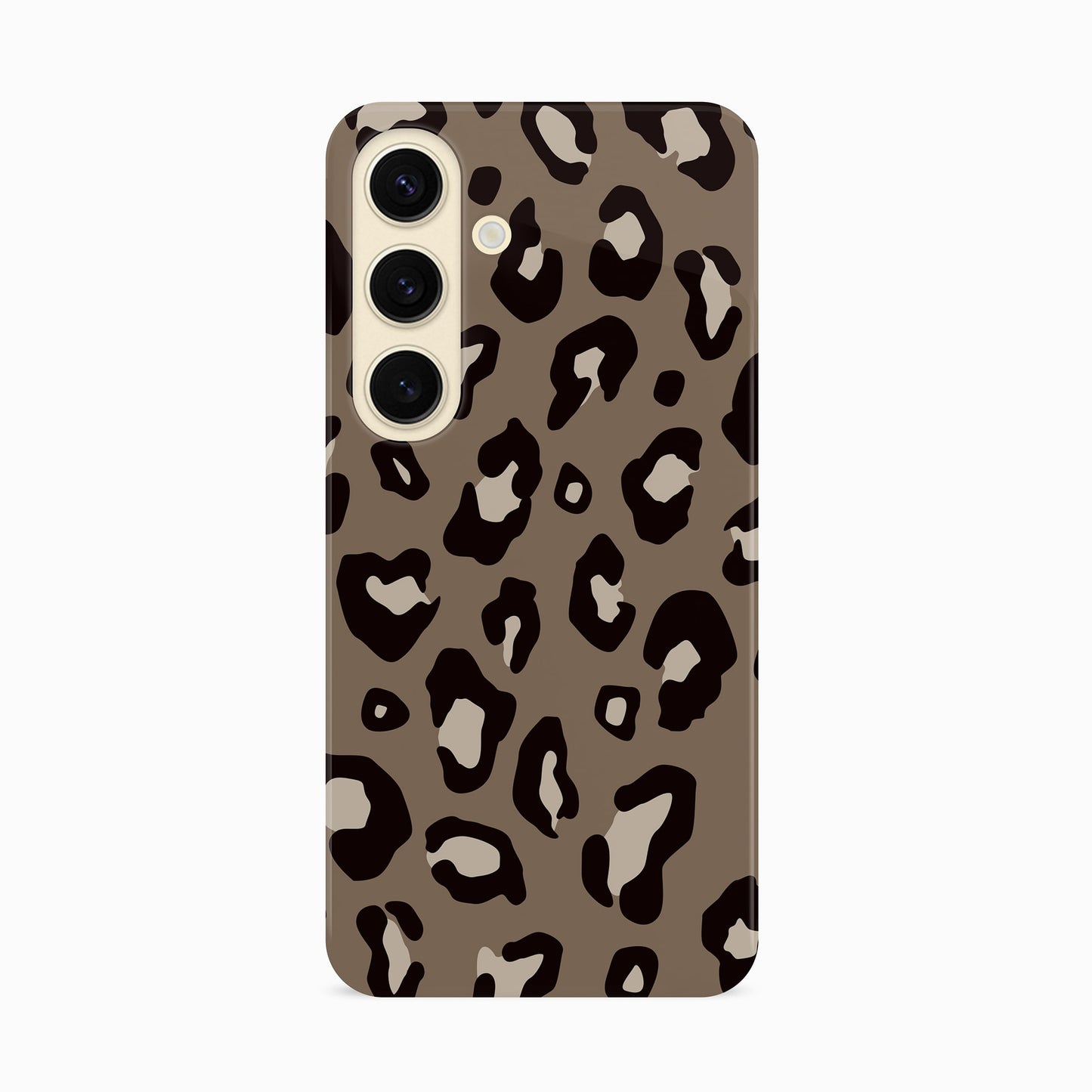 Coffee Leopard Print Case