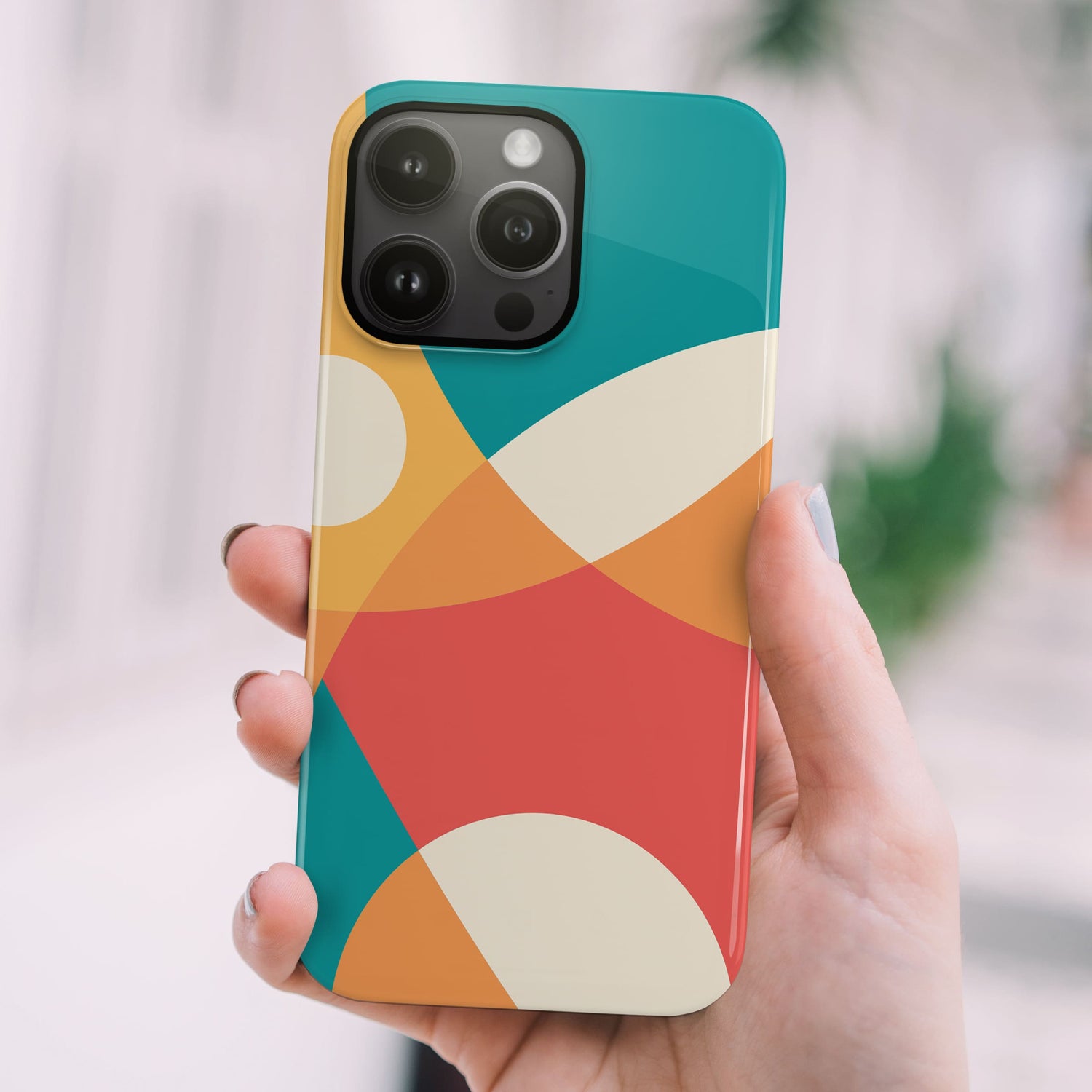 Vivid Abstract Print Case  Phone Case