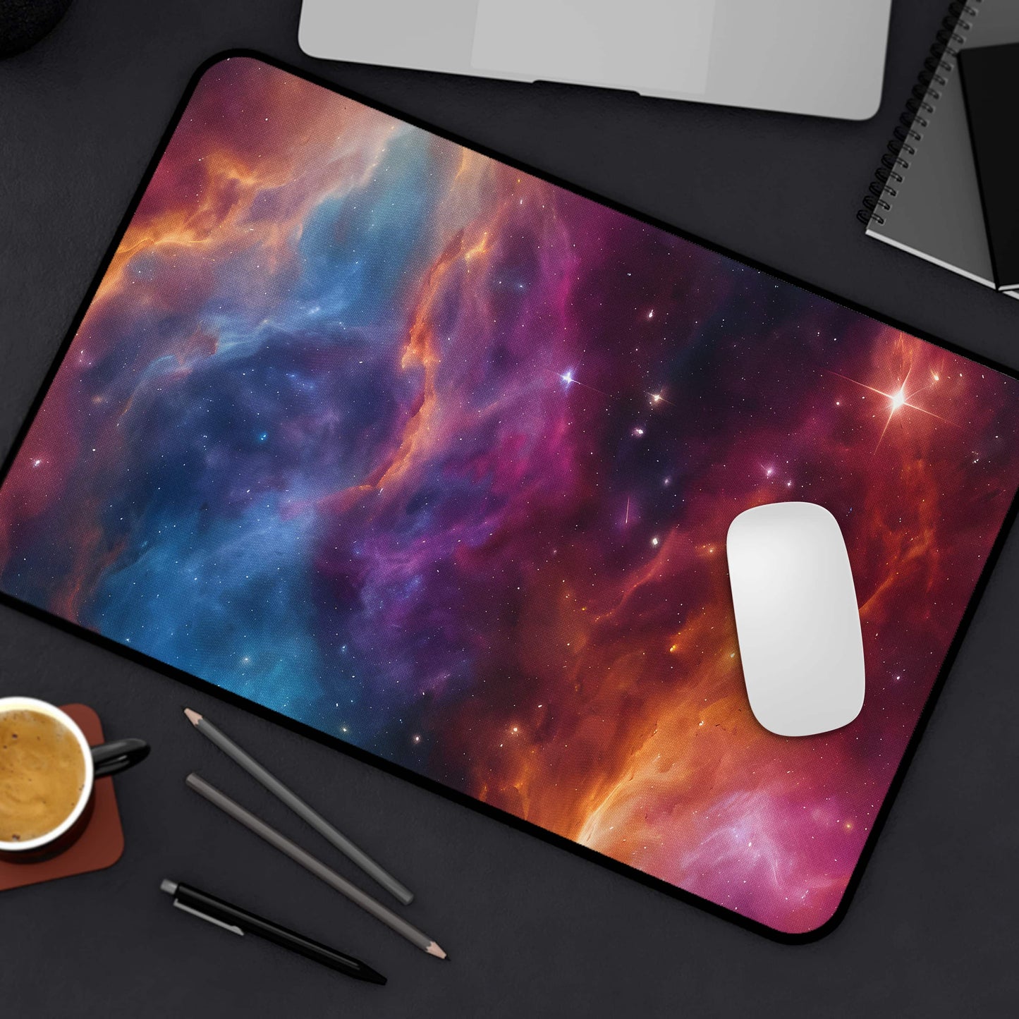 Space Art Gaming & Desk Mat Desk & Gaming Mat