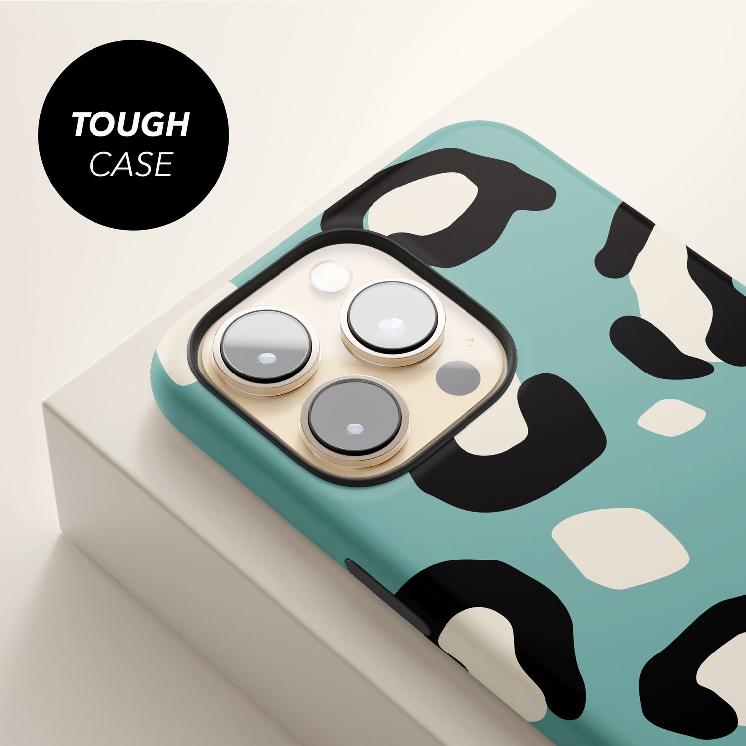 Contemporary Blue Leopard Print Case  Phone Case
