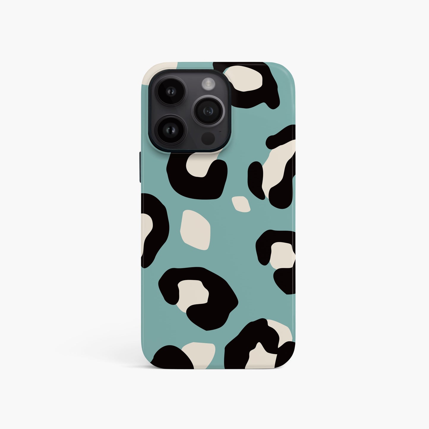 Contemporary Blue Leopard Print Case Phone Case