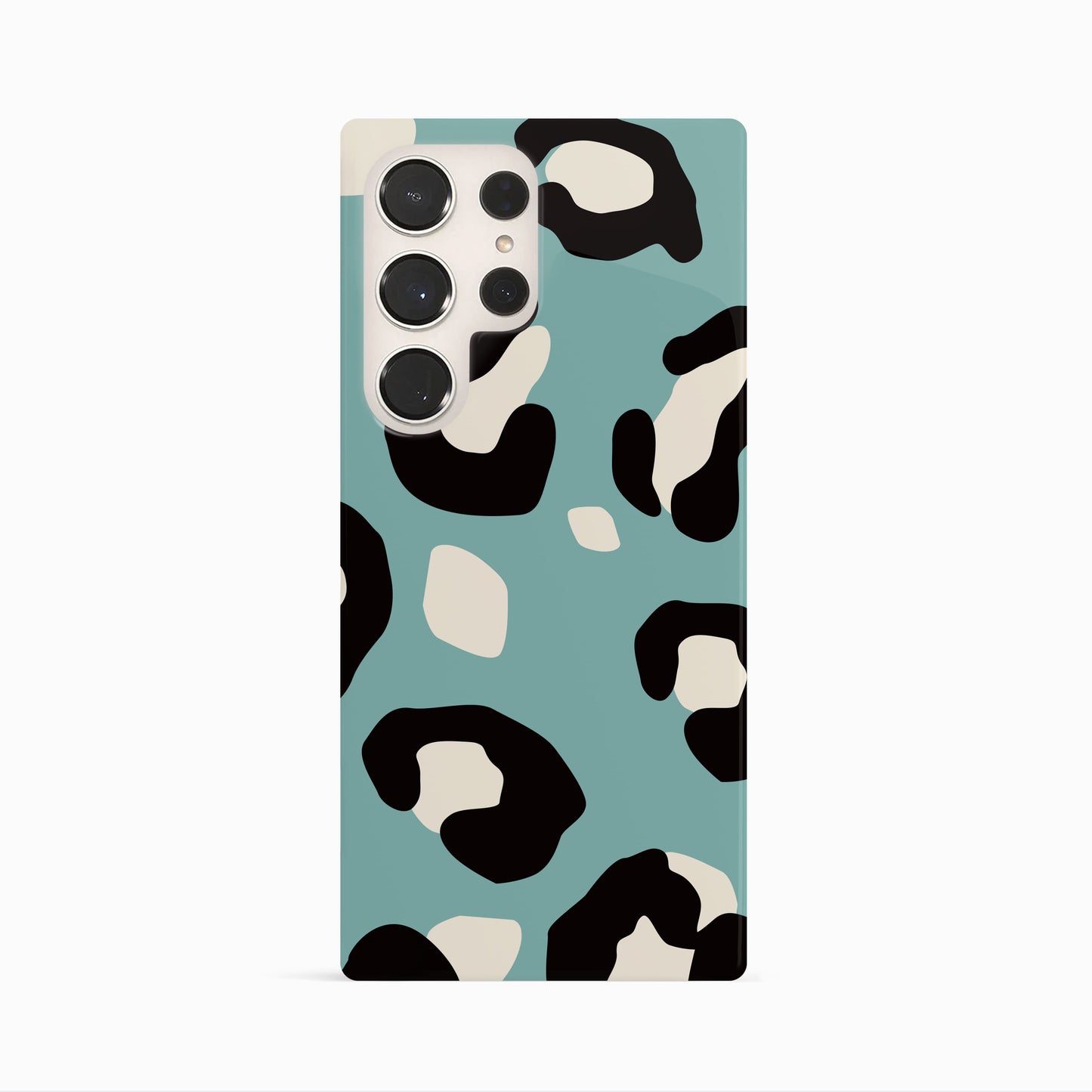 Contemporary Blue Leopard Print Case Phone Case