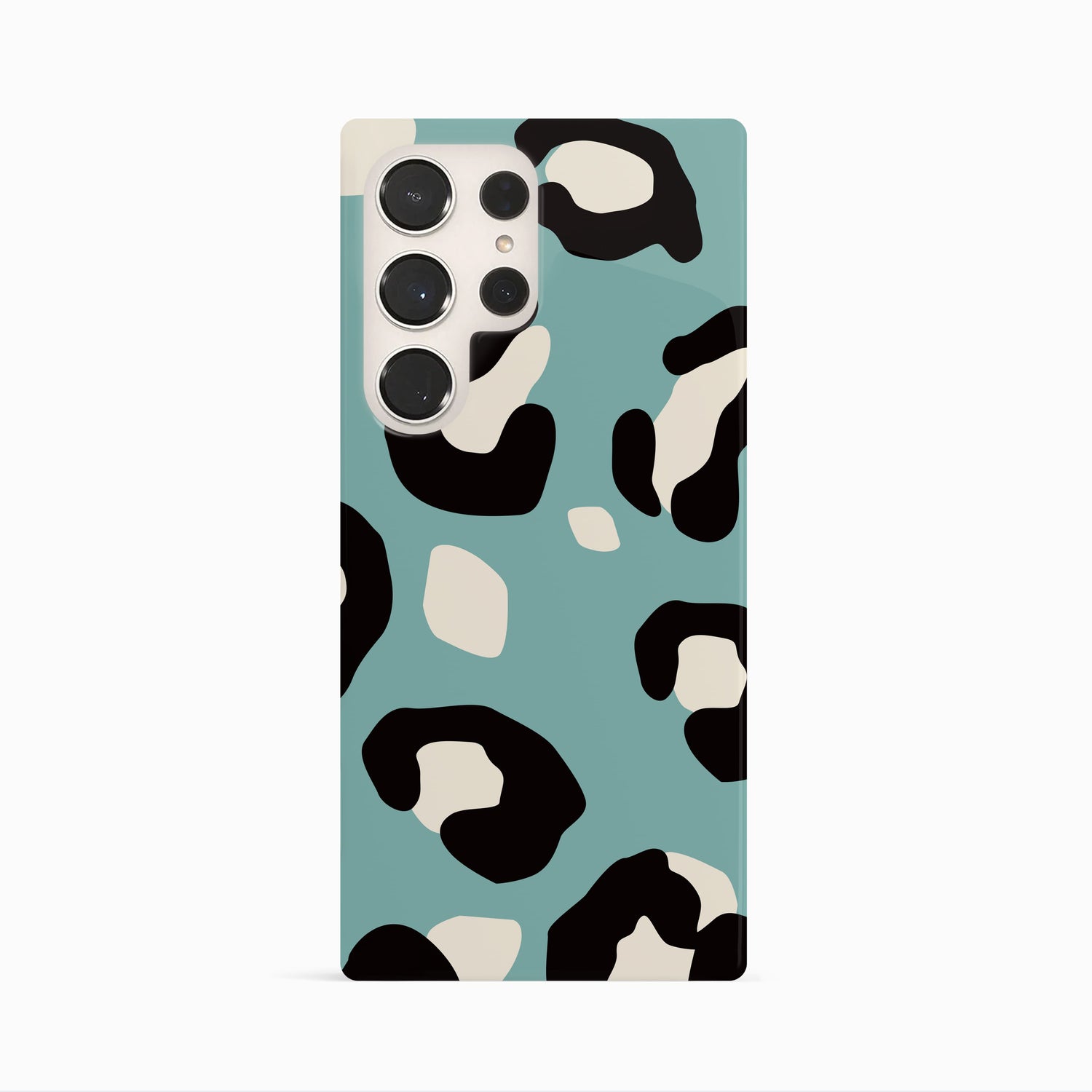 Contemporary Blue Leopard Print Case Phone Case