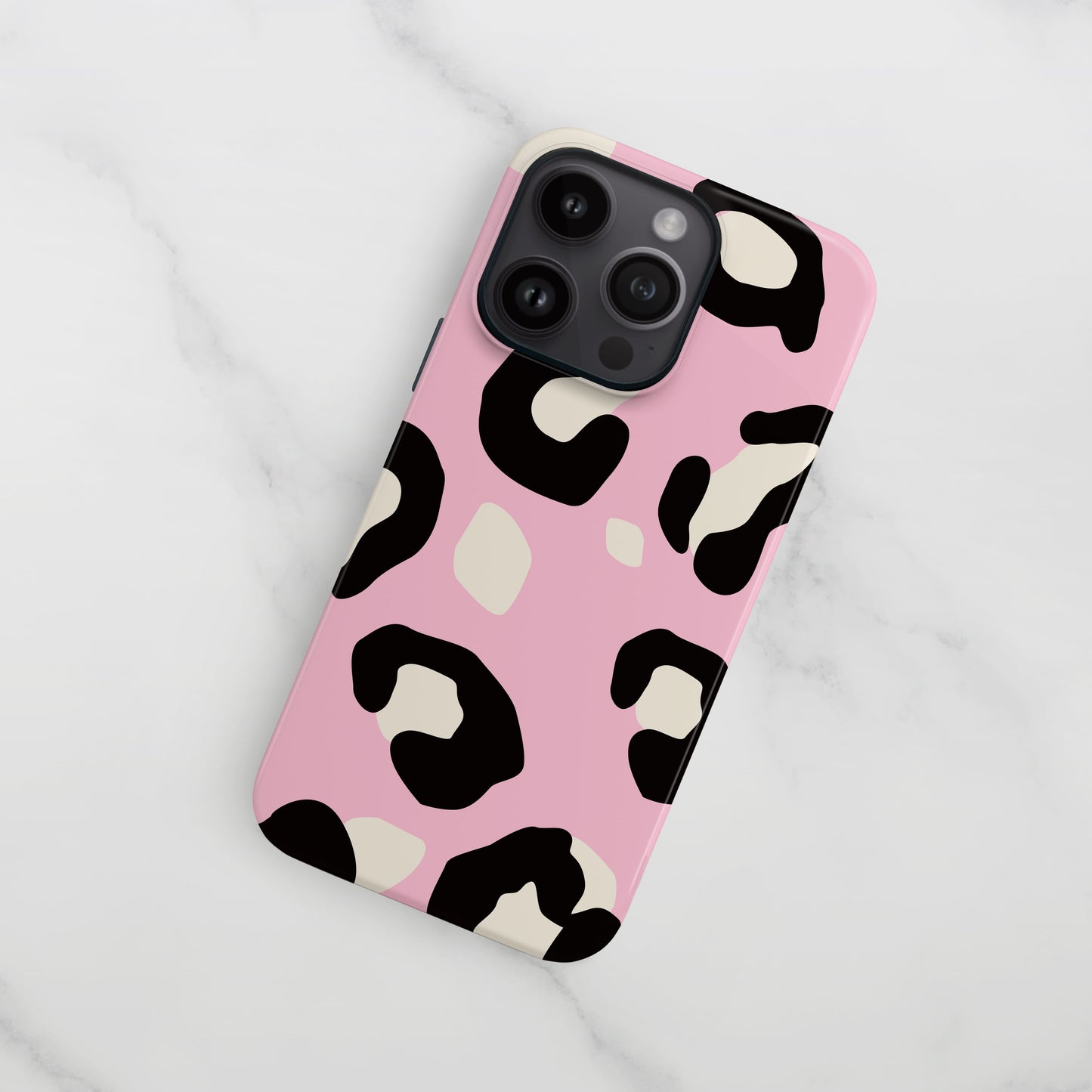 Contemporary Pink Leopard Print Case  Phone Case