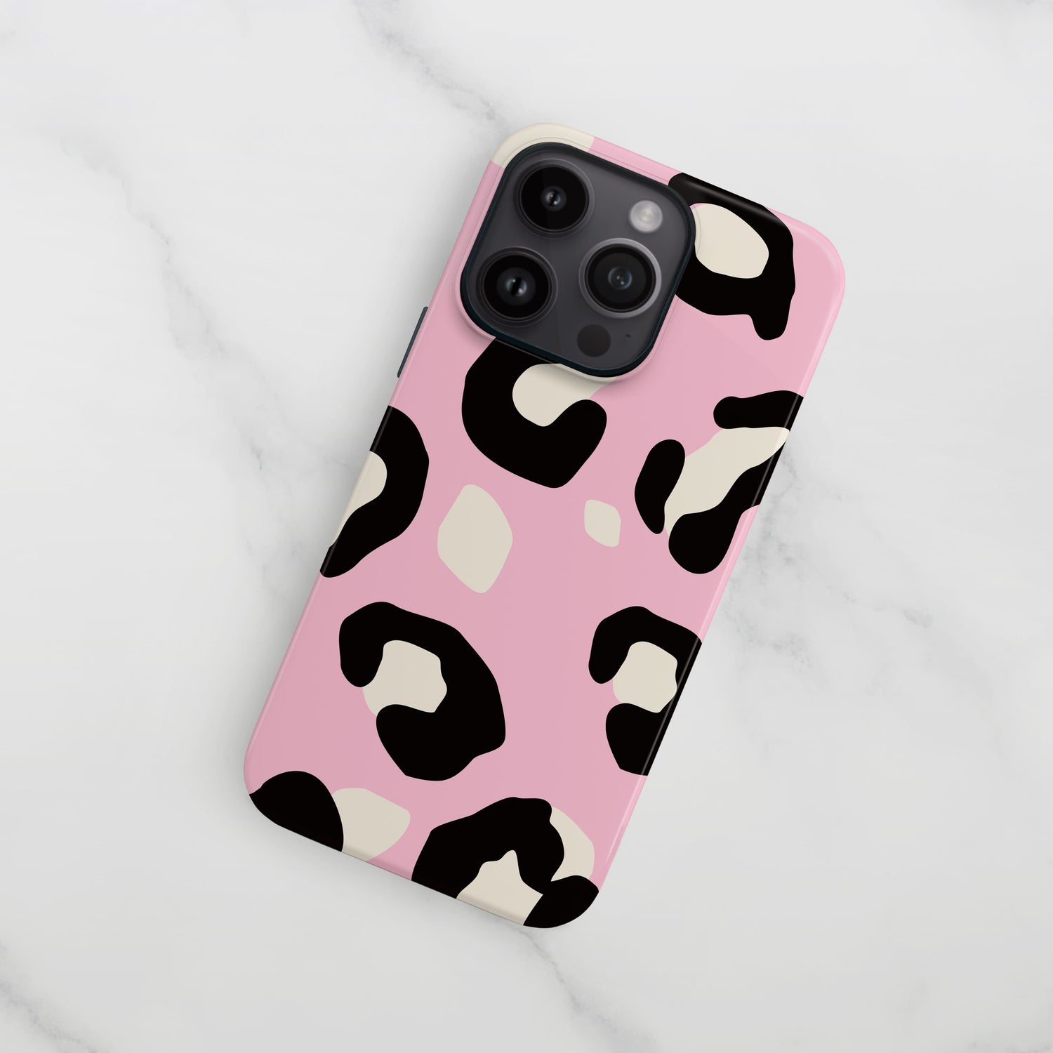 Contemporary Pink Leopard Print Case  Phone Case