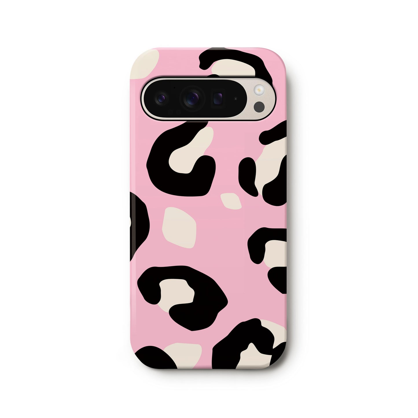 Modern Pink Leopard Print Spots Google Pixel Case Google Pixel 9 Phone Case