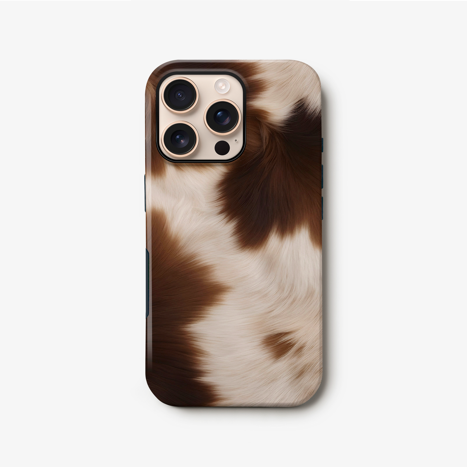 Cowhide Cow Pattern Print Case iPhone 16 Pro Phone Case