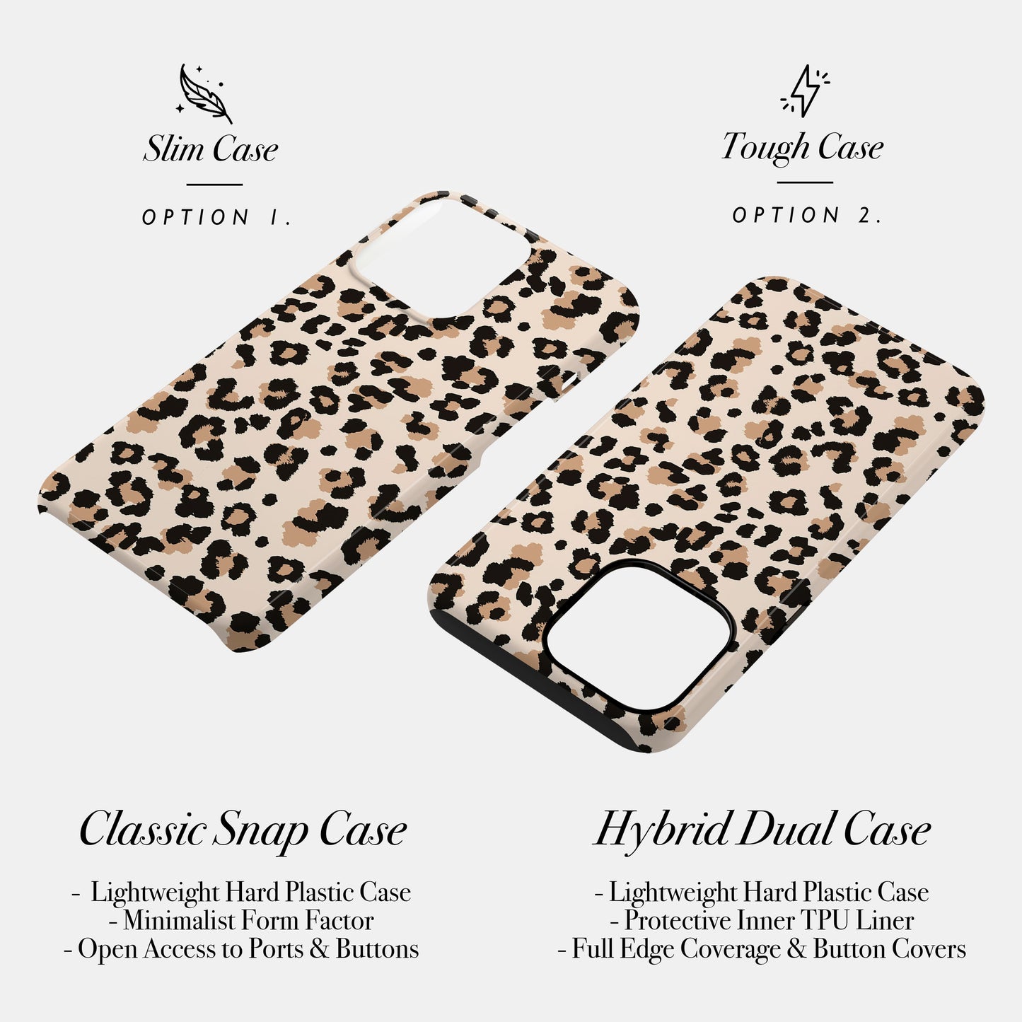 Ditsy Leopard Print Case Phone Case