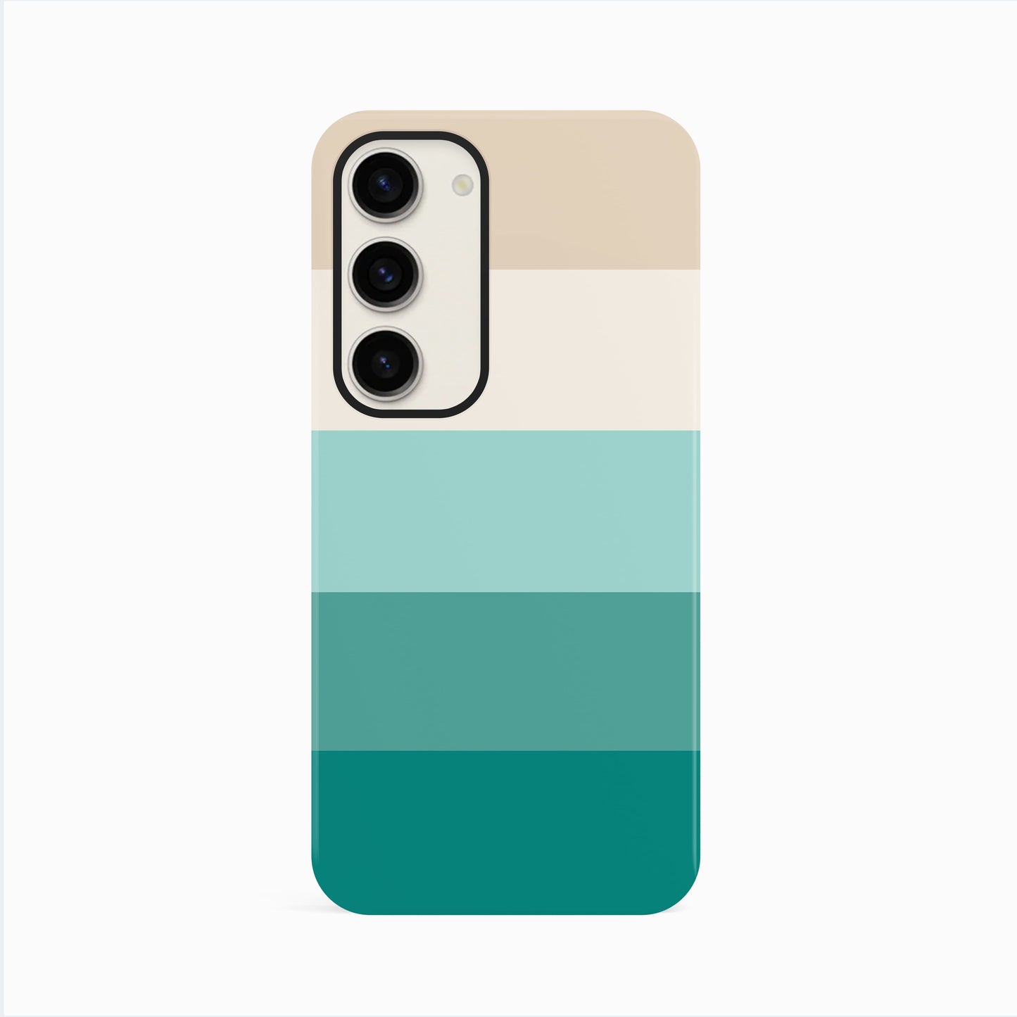Teal Blue Stripes Phone Case Phone Case
