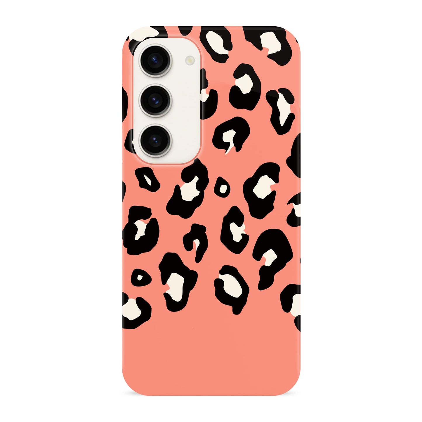 Orange Coral Custom Leopard Print Case Phone Case