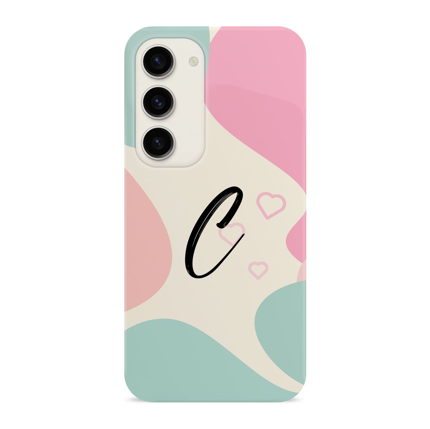 Personalised Abstract Pink and Blue Pattern Case Phone Case