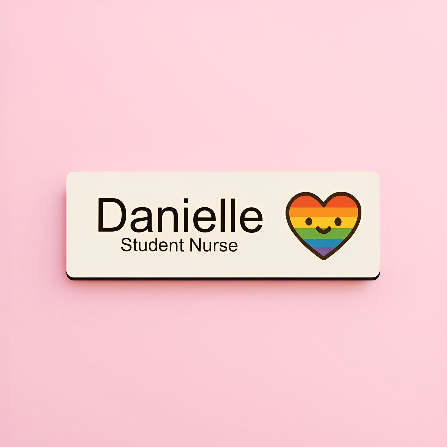 Custom Rainbow Name Badge Name Badge