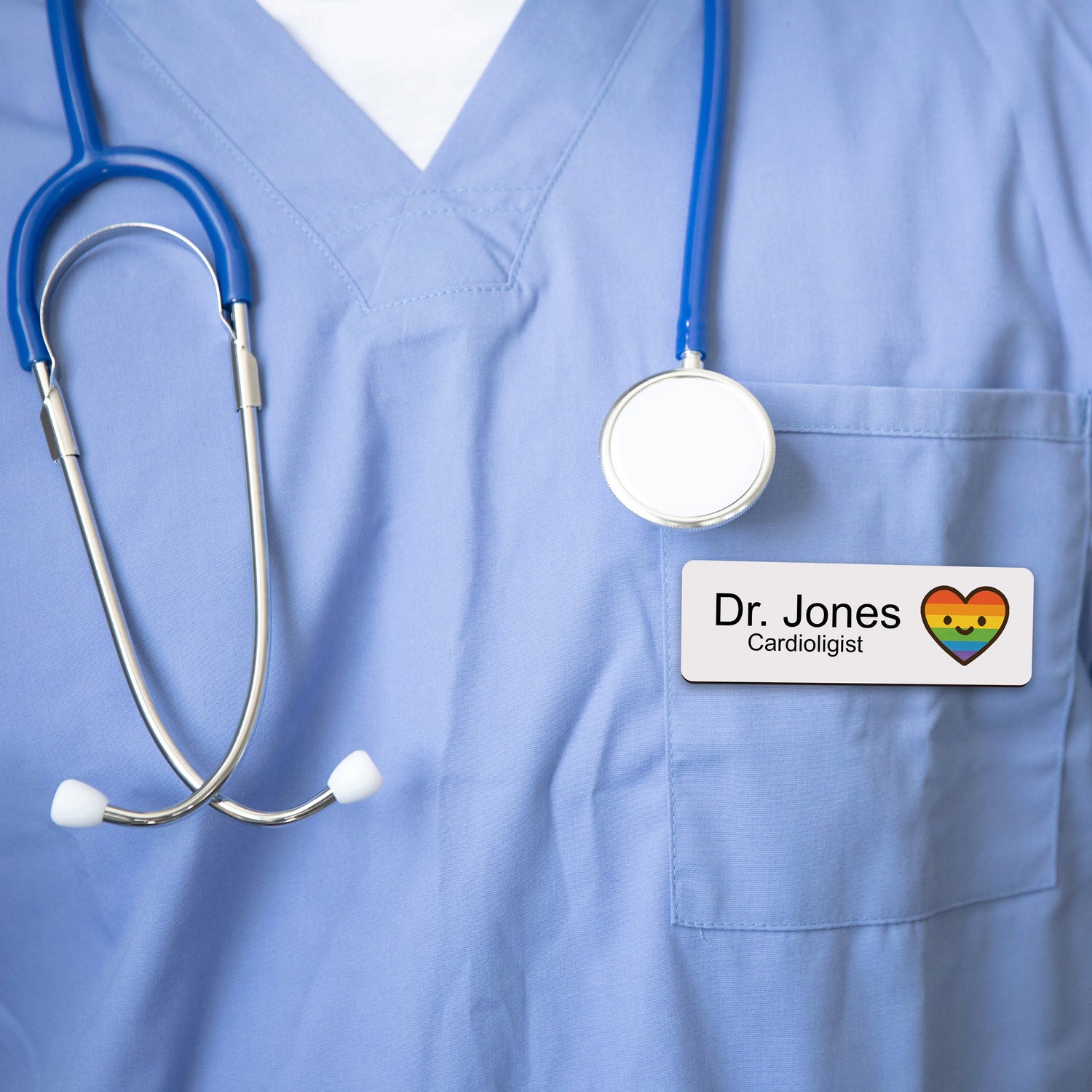 Custom Rainbow Name Badge Name Badge